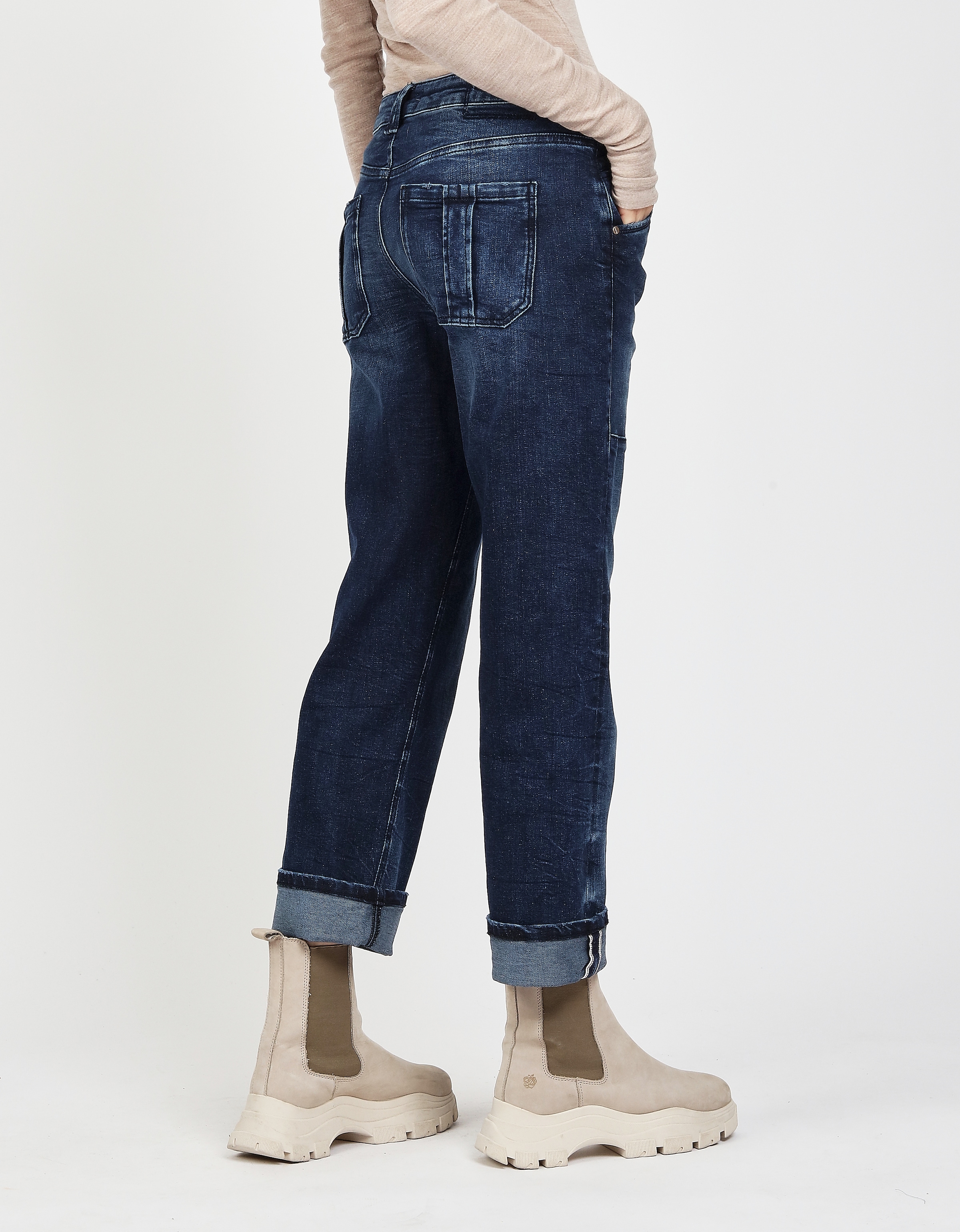 GANG Straight-Jeans »94THELMA WORKER«, mit aufgesetzten Taschen und typischen Workerdetails