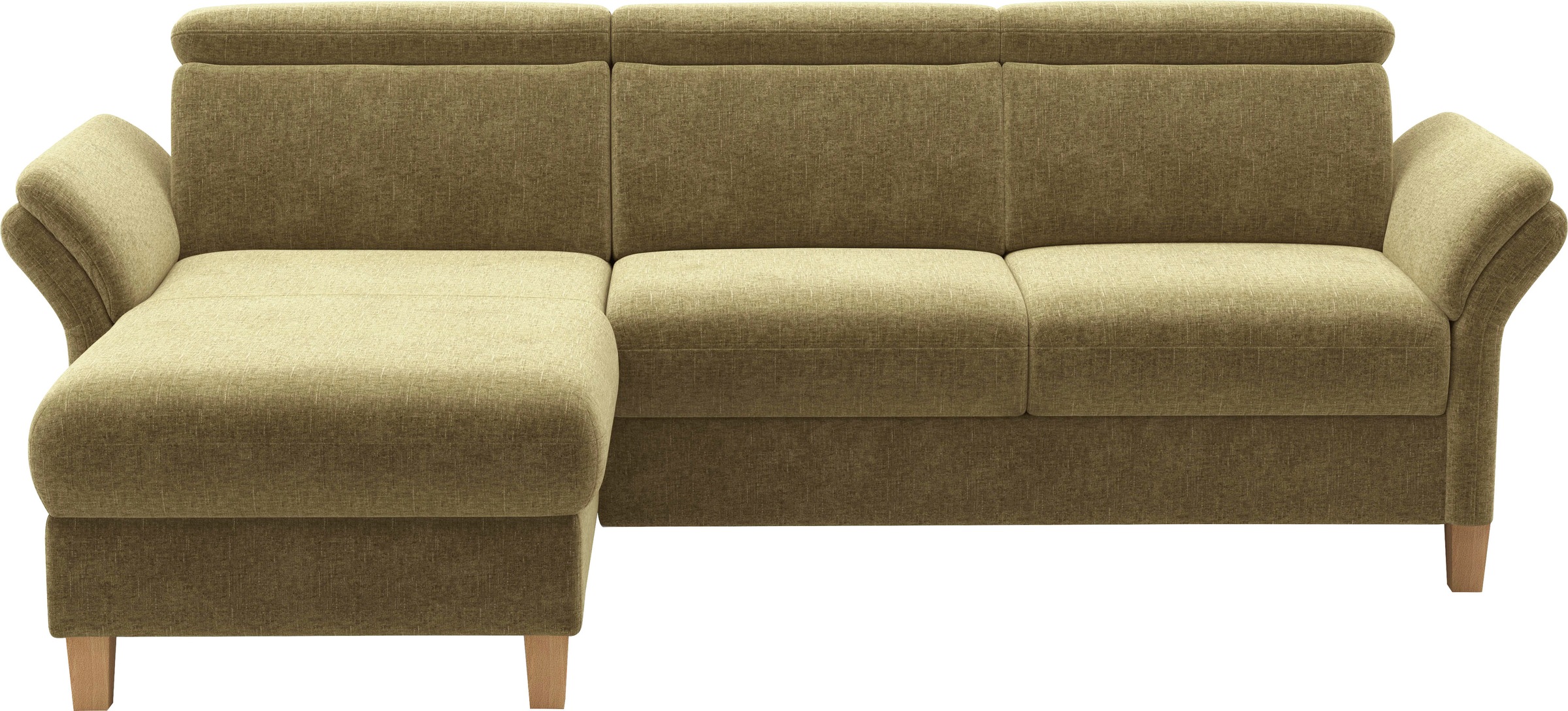 Home affaire Ecksofa "Glendale, L-Form" inkl. Kopfteilverstellung, wahlweis günstig online kaufen