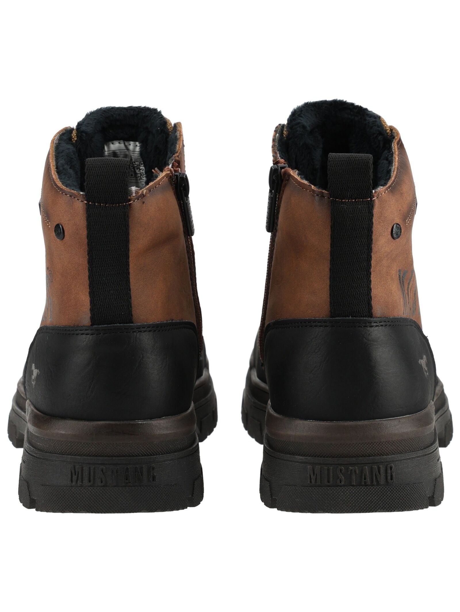 Mustang Shoes Schnürstiefelette »Mustang Shoes Stiefelette Lederimitat«