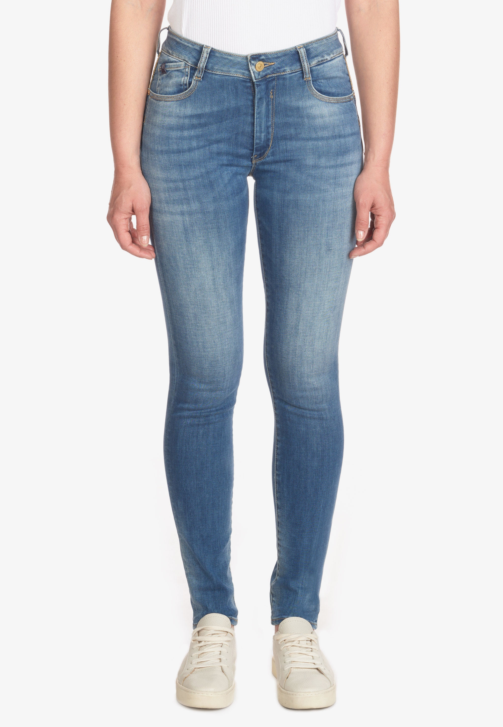 Slim-fit-Jeans »PULPHIGH«, mit hohem Bund und Slim Fit-Schnitt