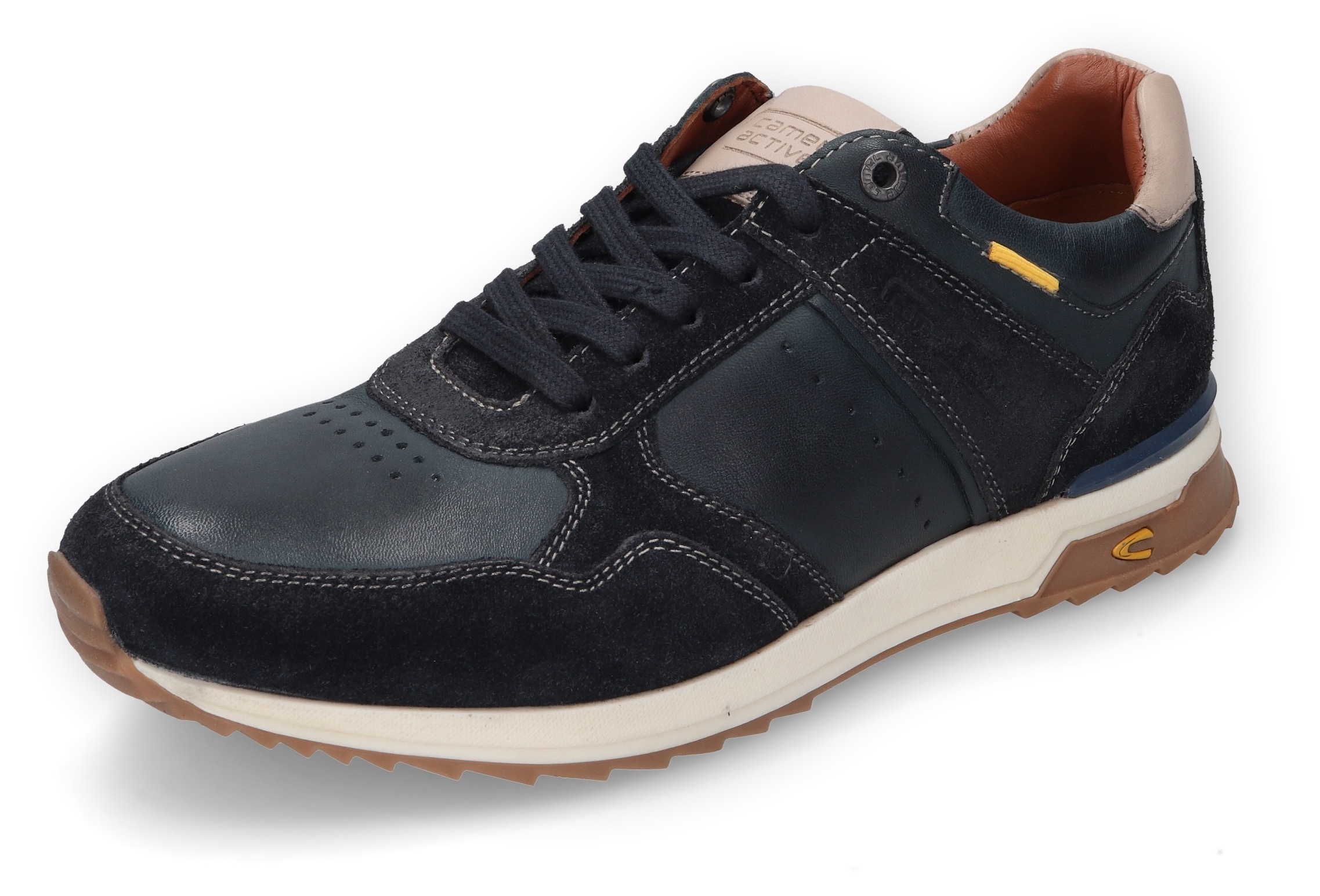 camel active Sneaker Runner Sneaker, Schnürschuh, Freizeitschuh mit Kontras günstig online kaufen
