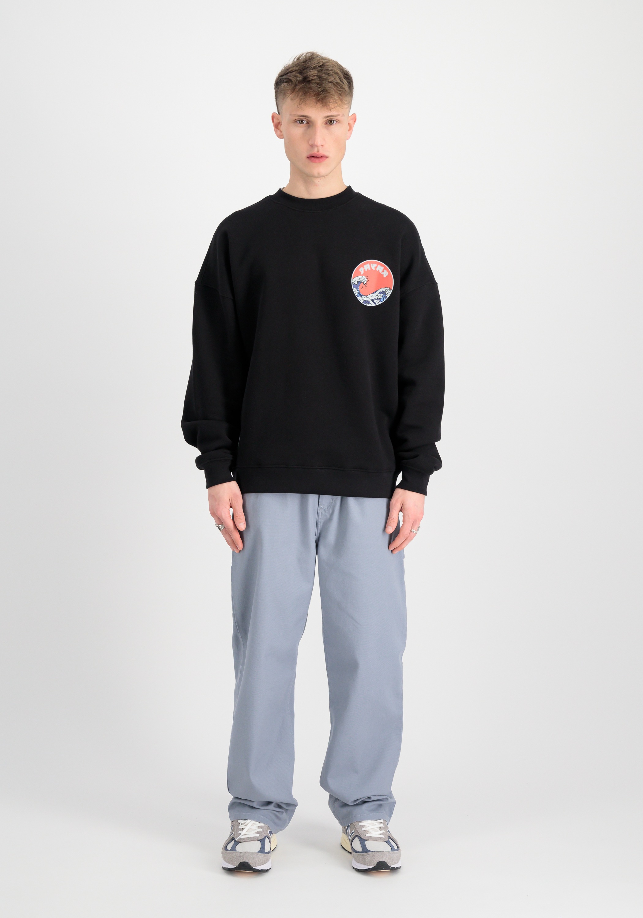 Thumbnail - Alpha Industries Sweater "Alpha Industries Men - Sweatshirts Japan Wave Warrior Sweatshirt"