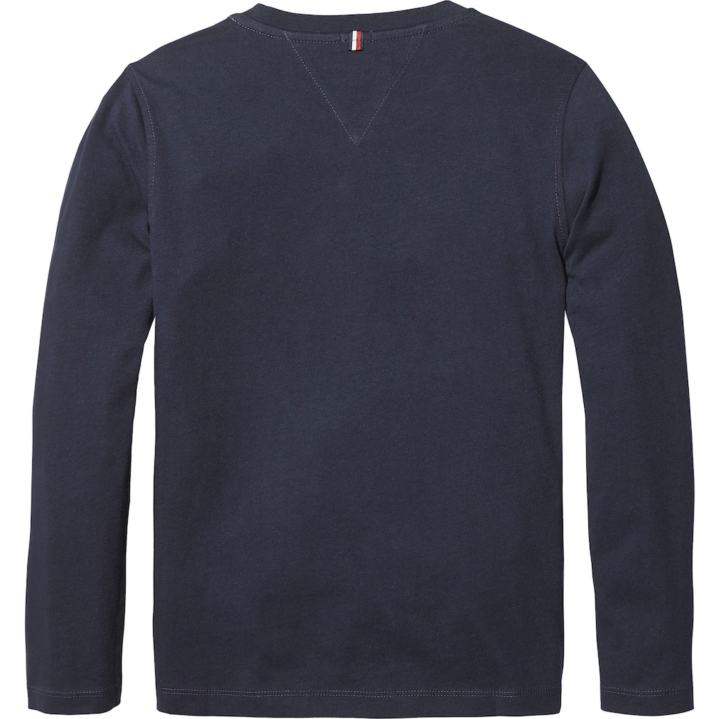 Tommy Hilfiger Langarmshirt »BOYS BASIC CN KNIT L/S«