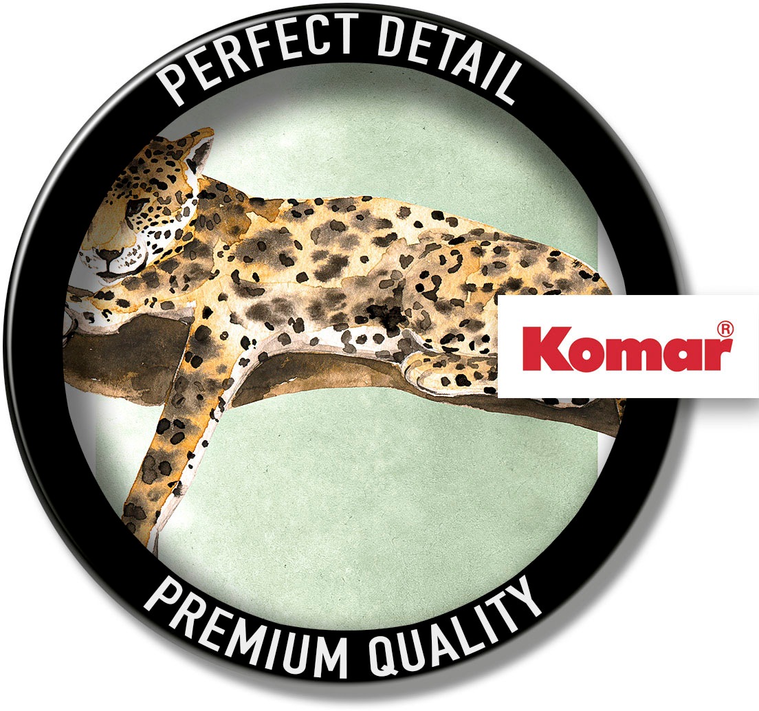 Thumbnail - Komar Bild "Lazy Leopard", Natur, (1 St.), Wandbild zur Dekoration - ohne Rahmen