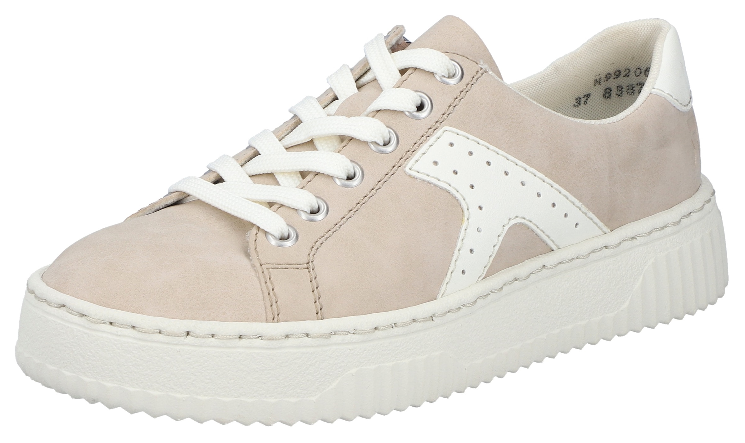 Rieker Plateausneaker Schnürschuh, Halbschuh, Freizeitsneaker mit modischer günstig online kaufen