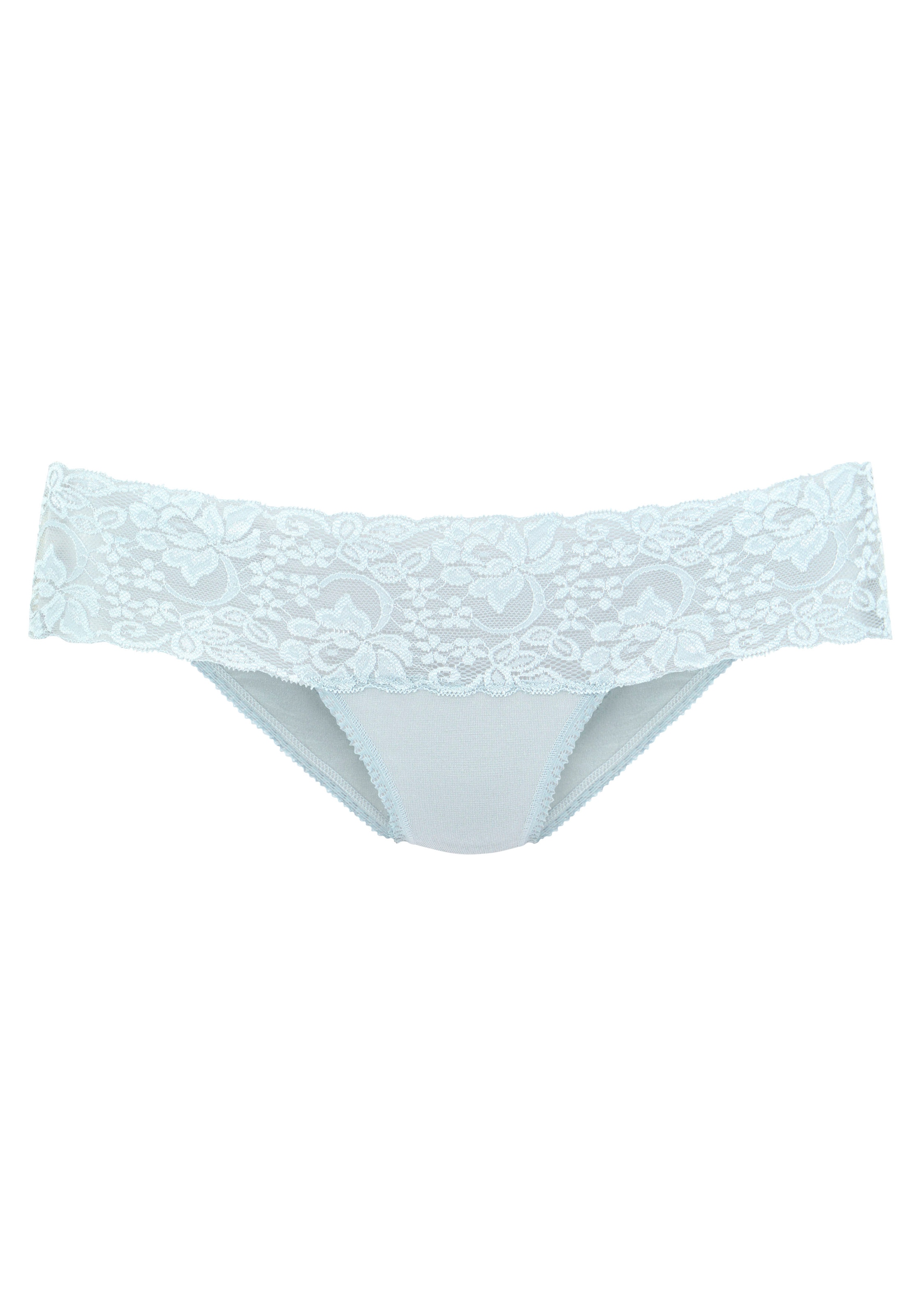 BAUR | Vivance ▷ Brasilslip, für Spitze elastischer 3 Baumwolle (Packung, mit St.), aus floraler