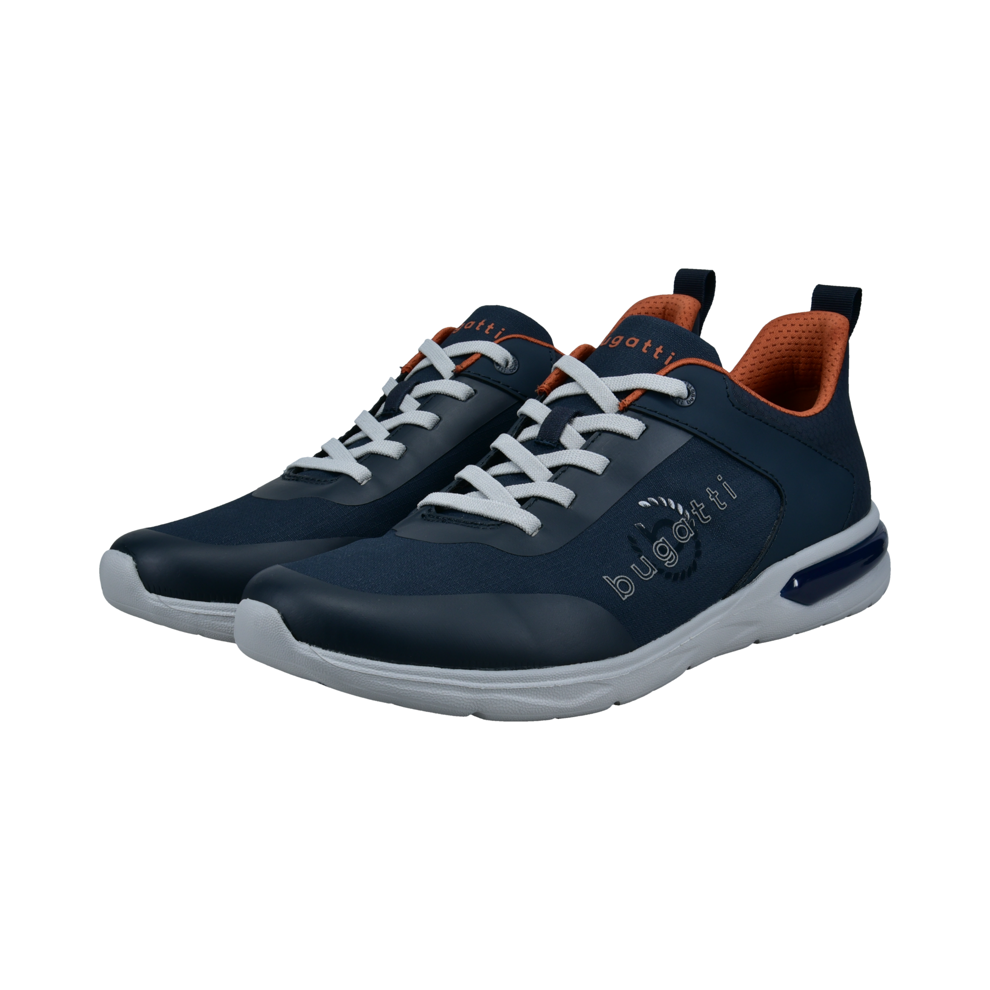 bugatti Schnürschuh, Halbschuh, Freizeitsneaker mit Logoschriftzug