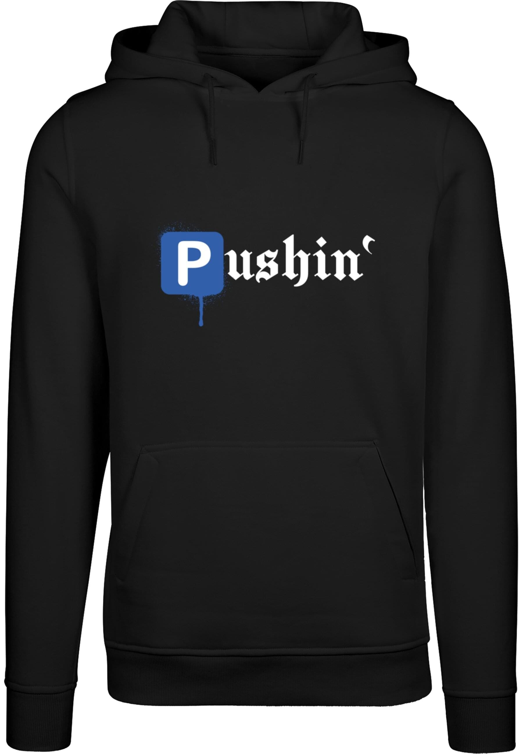 MisterTee Kapuzensweatshirt "MisterTee Herren Pushin P Hoody" 1 Stk. tlg. günstig online kaufen