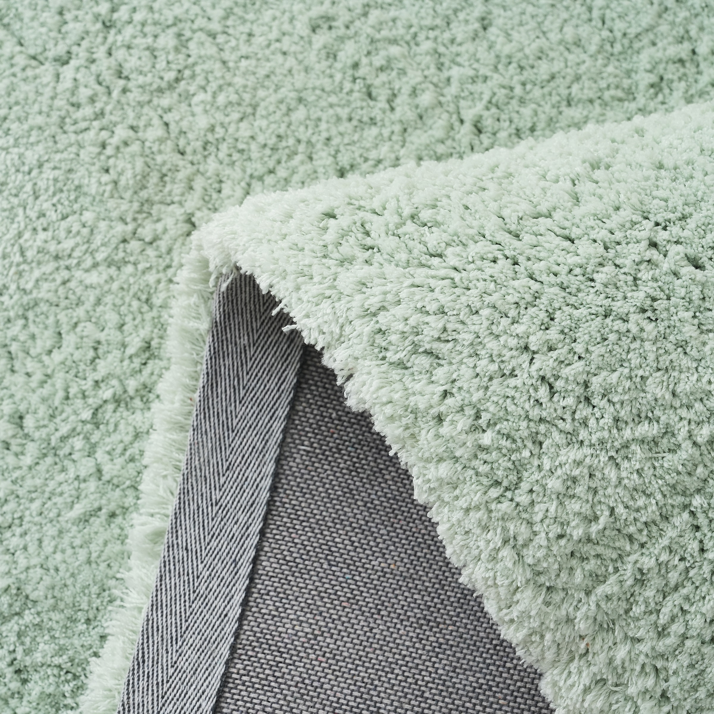 my home Hochflor-Teppich »Microfaser Teppich Magong, besonders weich, sehr feiner Flor«, rechteckig, 25 mm Höhe, uni, Wohnzimmer, Schlafzimmer, Kinderzimmer, auch rund und als Läufer