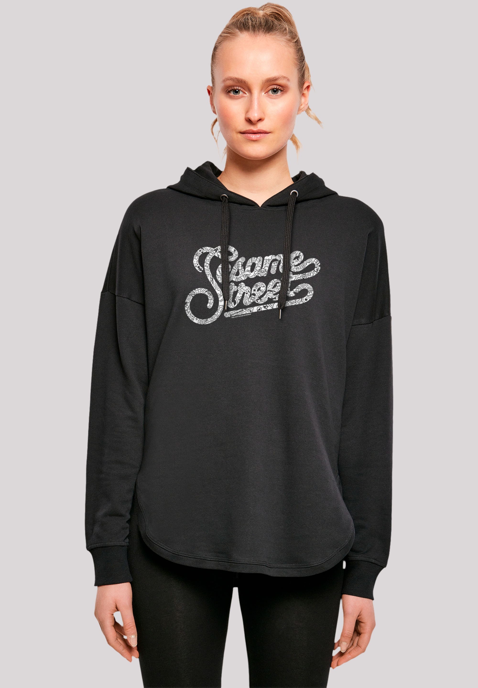 F4NT4STIC Kapuzenpullover "Sesamstraße Lettering", Premium Qualität, Weihna günstig online kaufen