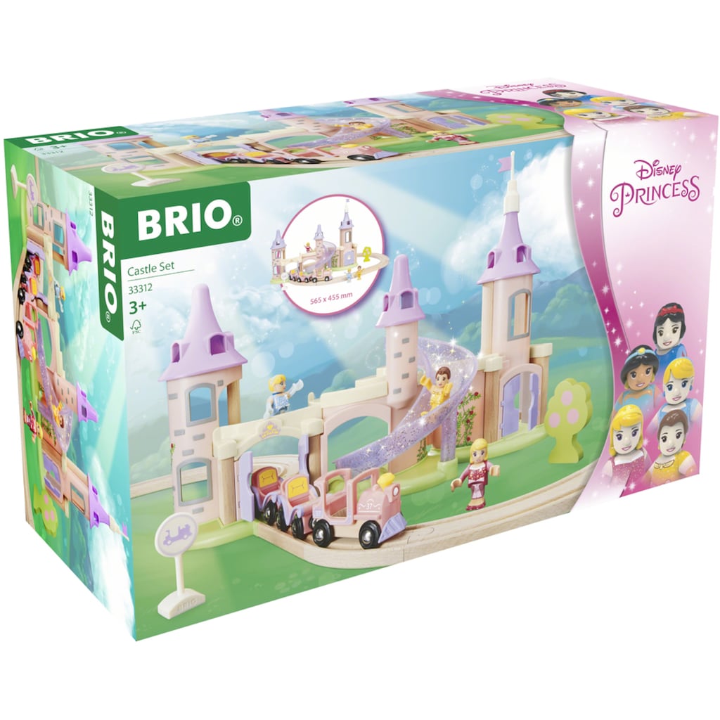 BRIO® Spielzeug-Eisenbahn »Disney Princess Traumschloss Set«