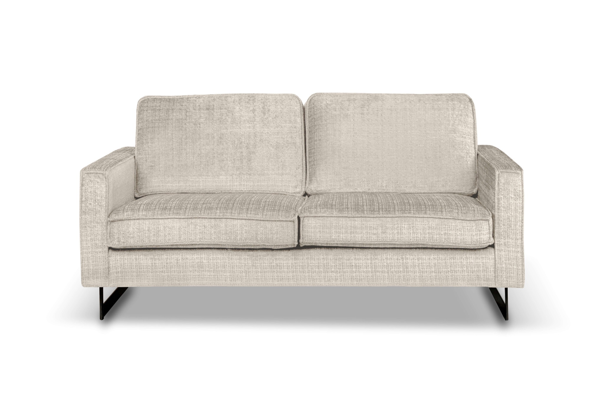 Home affaire 2-Sitzer "Pinto, 166 cm, Cord, Chenille, Lederoptik" mit Keder günstig online kaufen