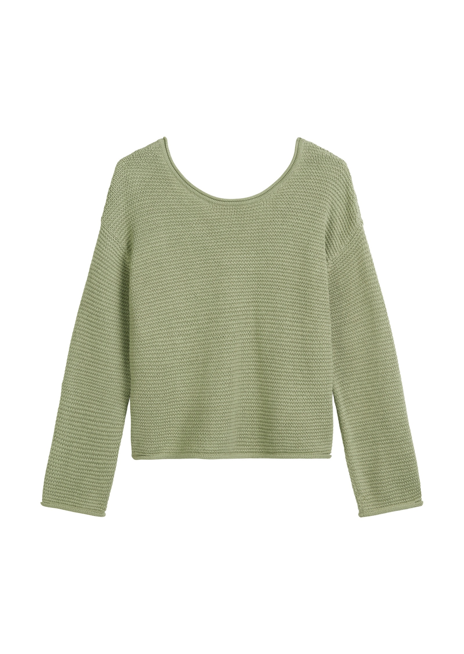 Marc O'Polo Rundhalspullover »aus Organic Cotton«