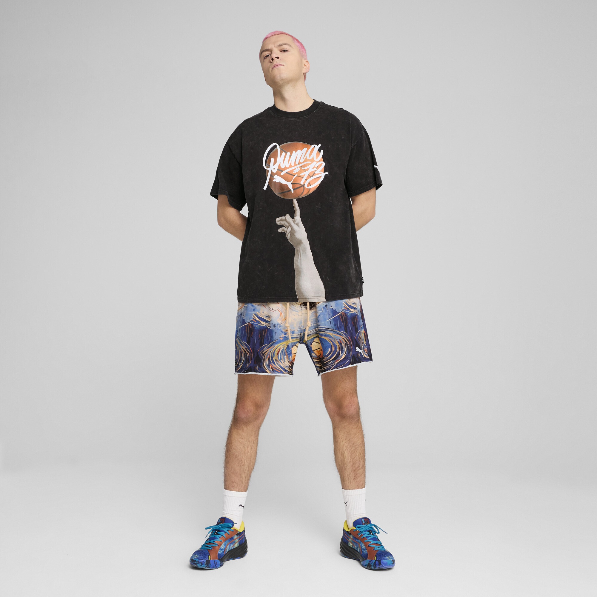 PUMA Trainingsshirt "Dylan Exhibit Basketballshirt Herren" günstig online kaufen