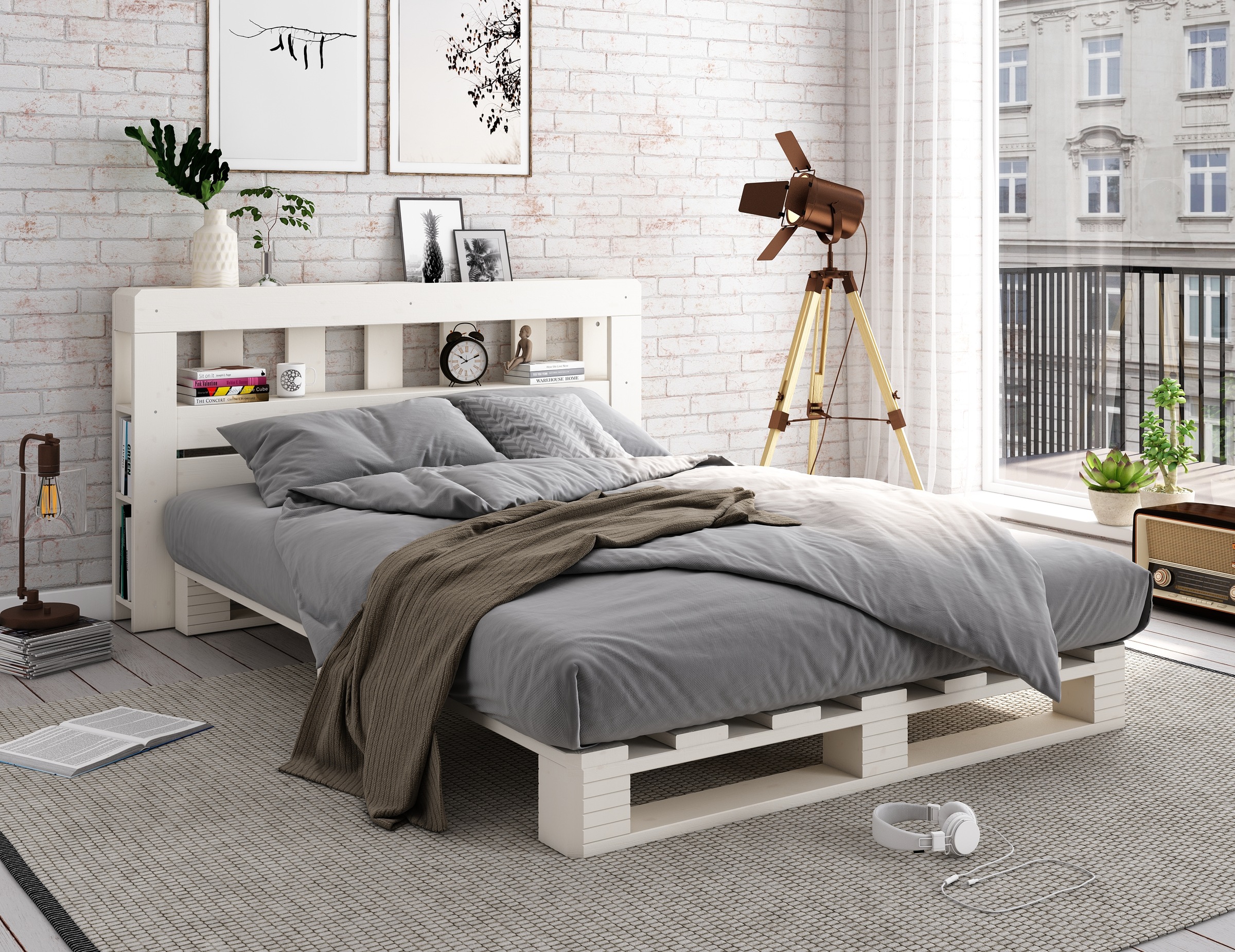 Home affaire Kopfteil ""ALASCO "" für Palettenbett Alasco, aus Massivholz, günstig online kaufen