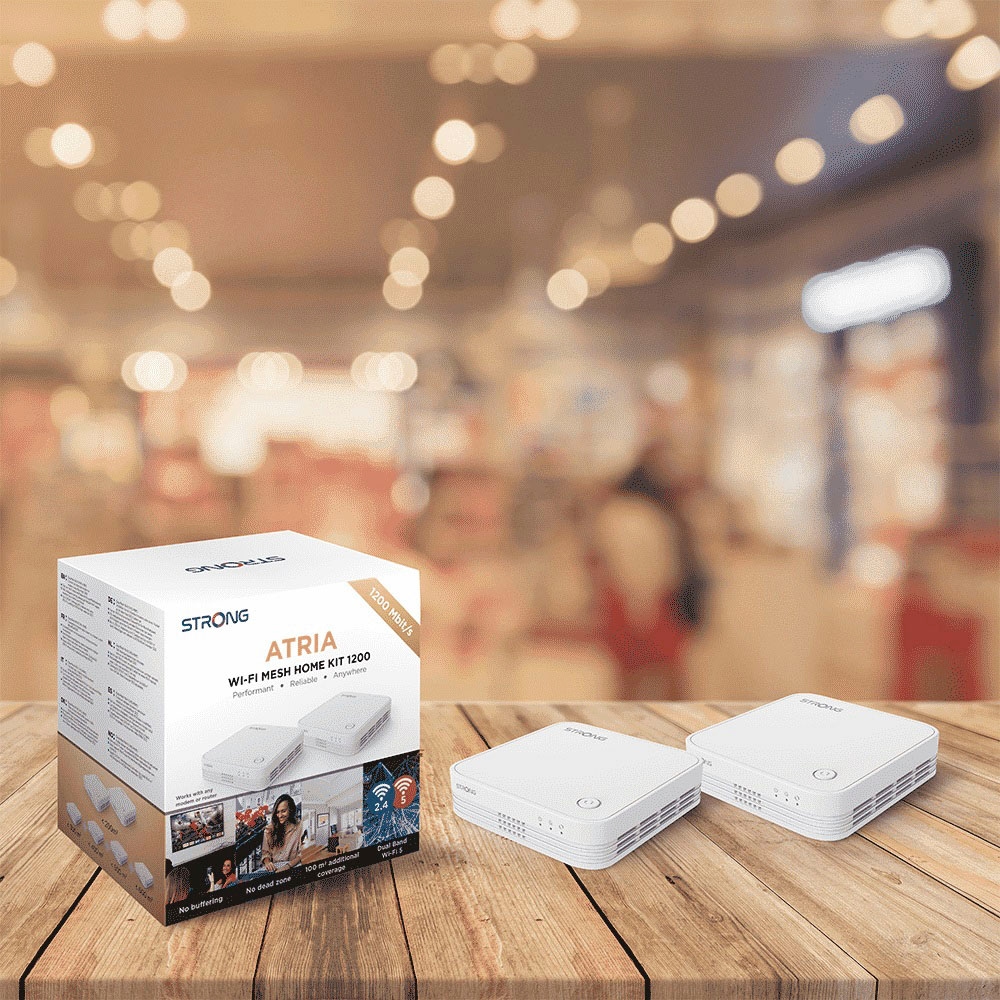 Strong WLAN-Repeater »Mesh Home Kit 1200«, 2x Extender in duo Pack