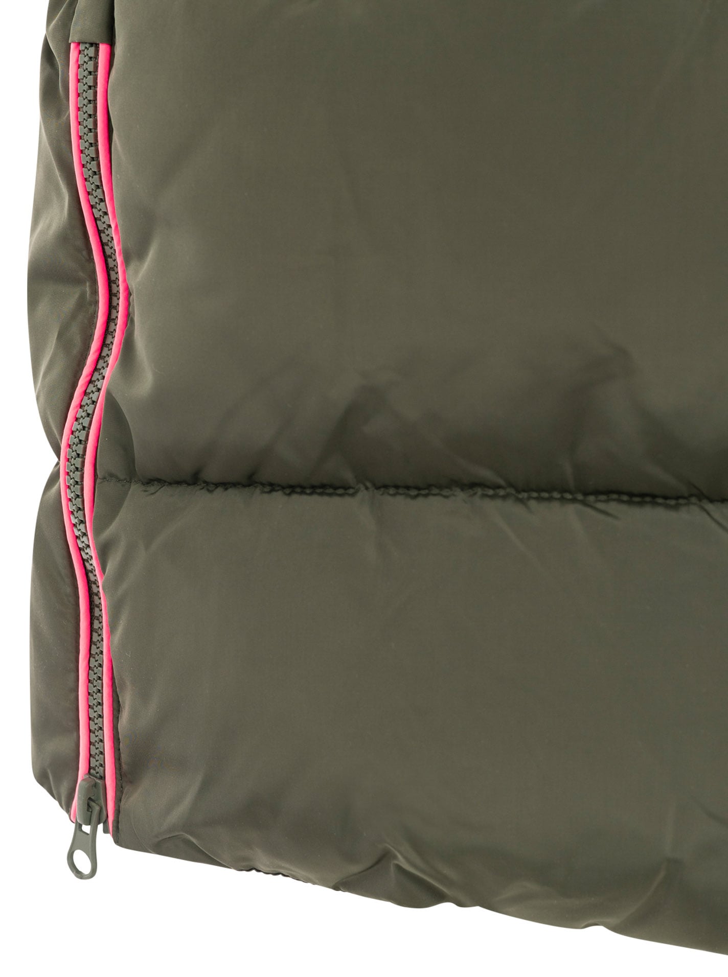 Zwillingsherz Longweste »„ZH Patch“« mit Kapuze, Reißverschluss an Front und Seiten, Taschen, Aufnäher
