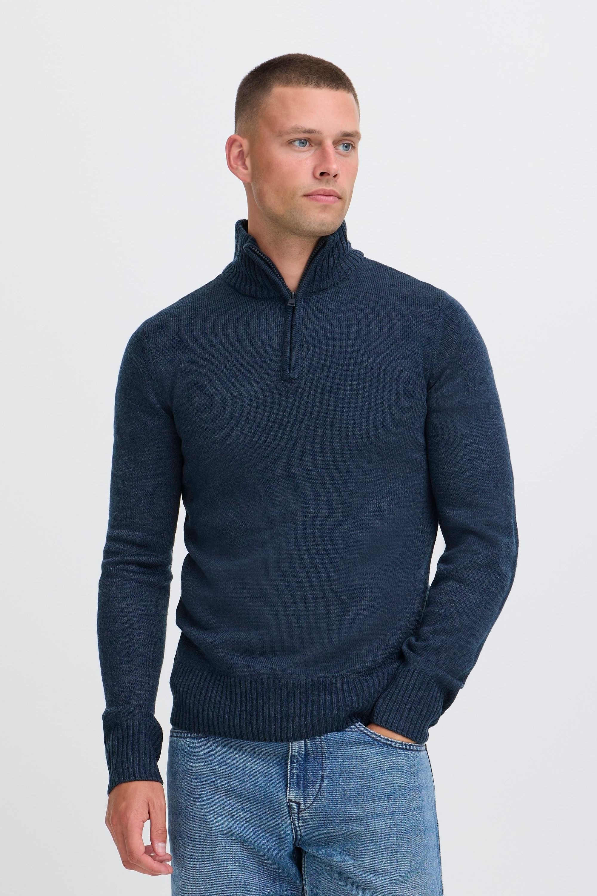 Blend Troyer "BHRyce" Stilvoller Troyer mit Reißverschluss günstig online kaufen