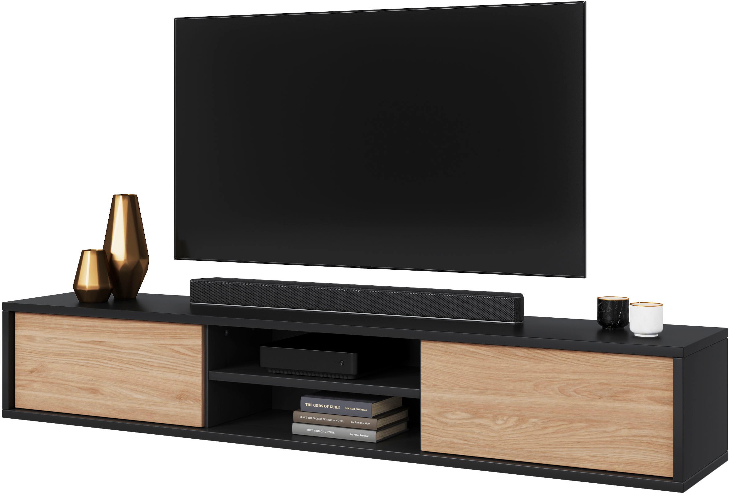 Home affaire Lowboard "Frida" Hängend oder stehend montierbar günstig online kaufen