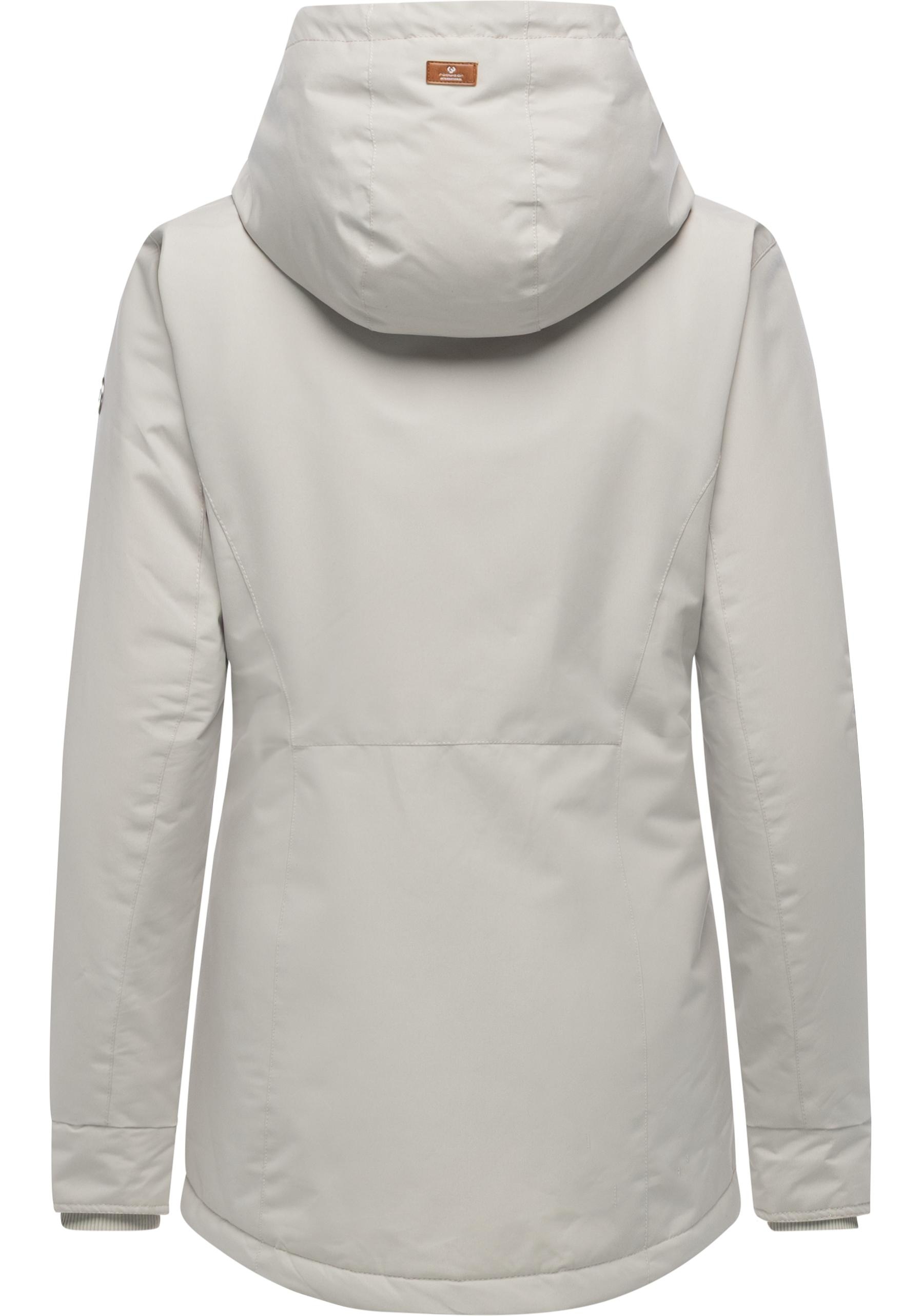 Thumbnail - Ragwear Kurzmantel "Alvena YOUMODO" Wasserdichter Damen Mantel mit verstellbarer Kapuze