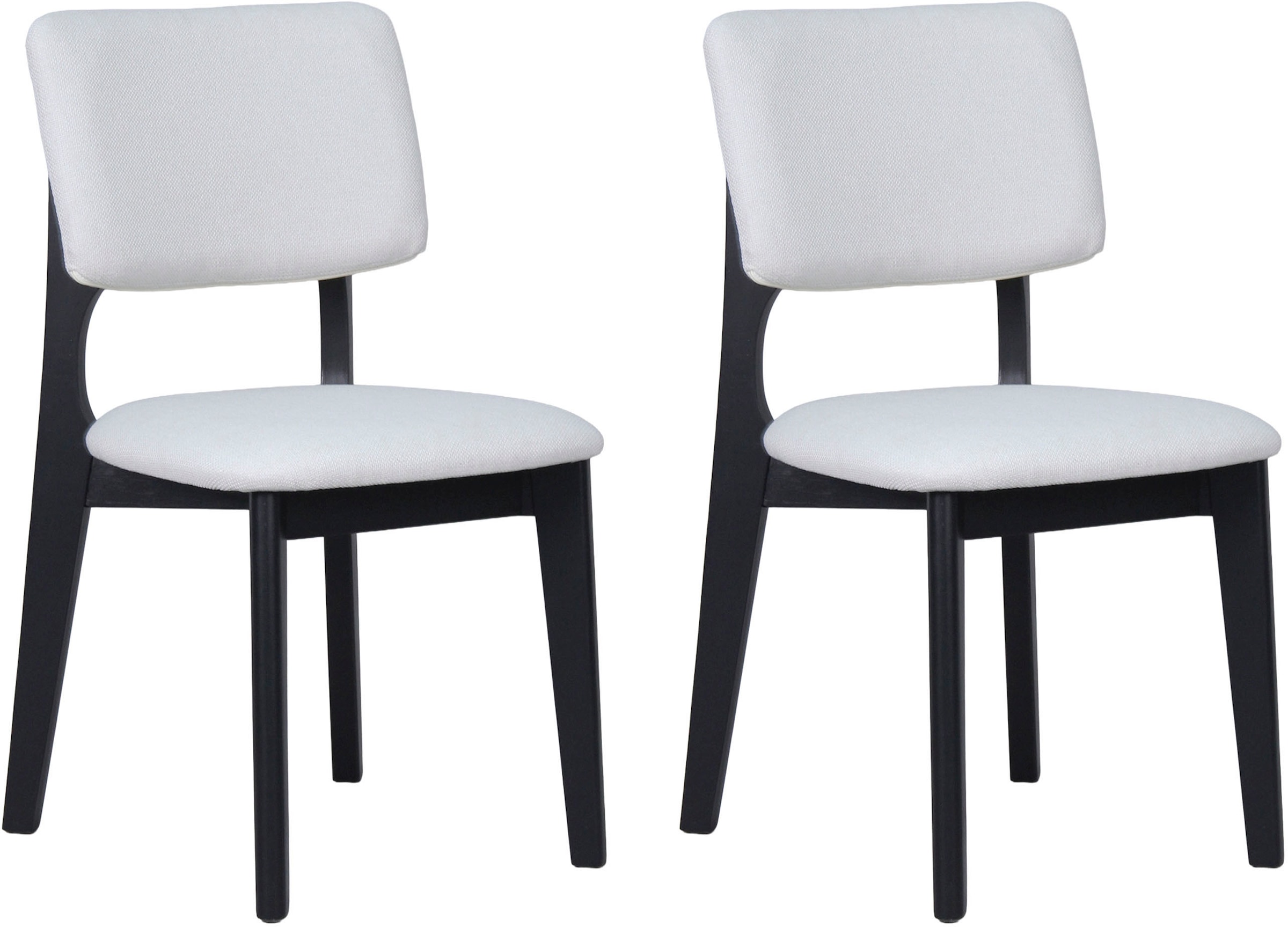 byLIVING Esszimmerstuhl "Elsa" (Set) 2 Stk.modern gemütlicher Massiv - Holz günstig online kaufen