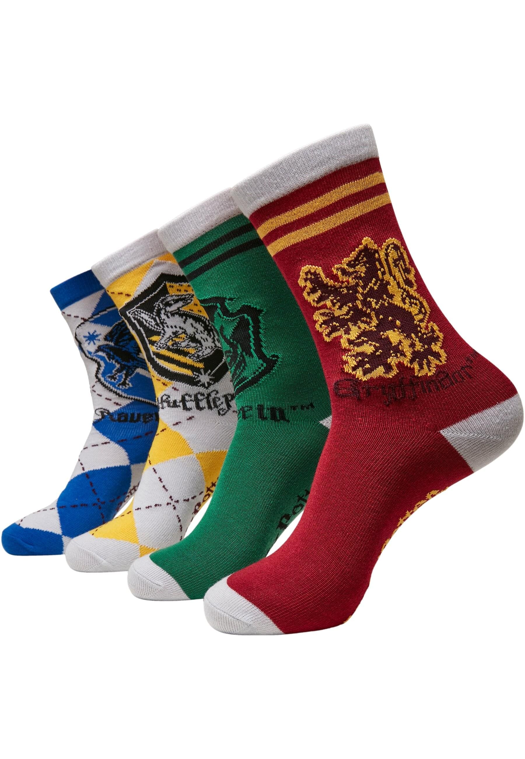 Strümpfe »Merchcode Unisex Harry Potter Team Socks 4-Pack«, (1 Paar)