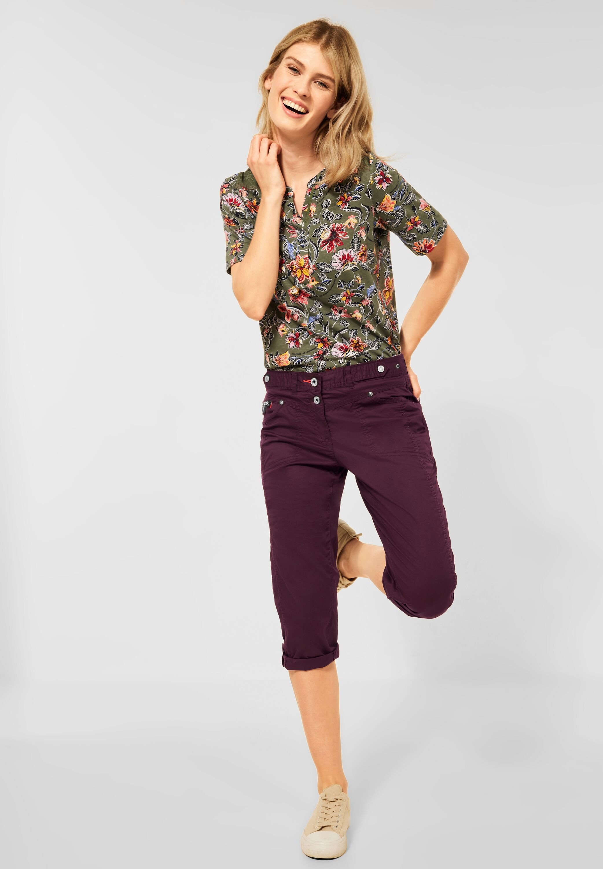 Cecil 3/4-Hose, 5-Pocket-Style