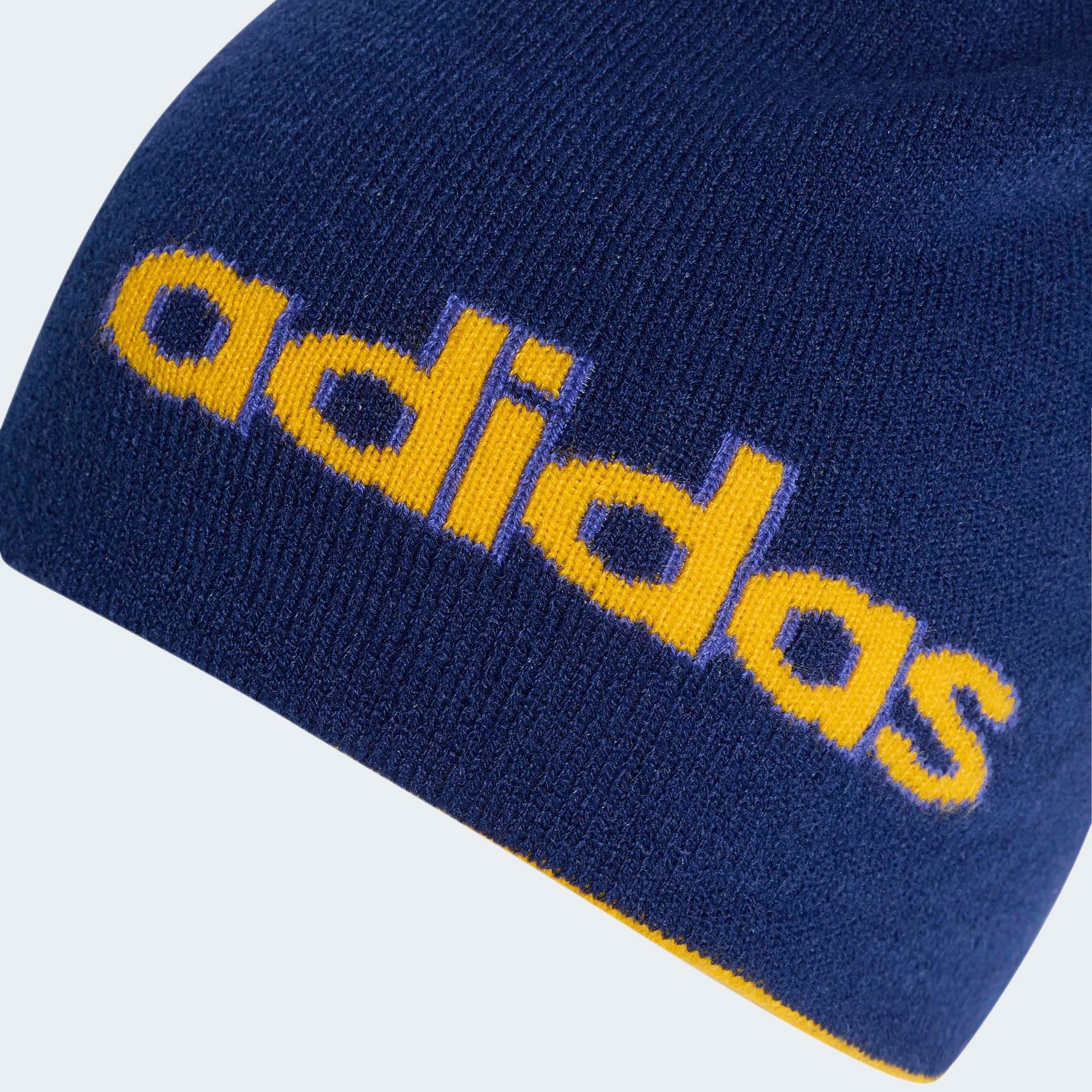 adidas Sportswear Beanie »LINEAR BEANIE« mit Strickmaterial, leichte Konstruktion, passgenauer Sitz
