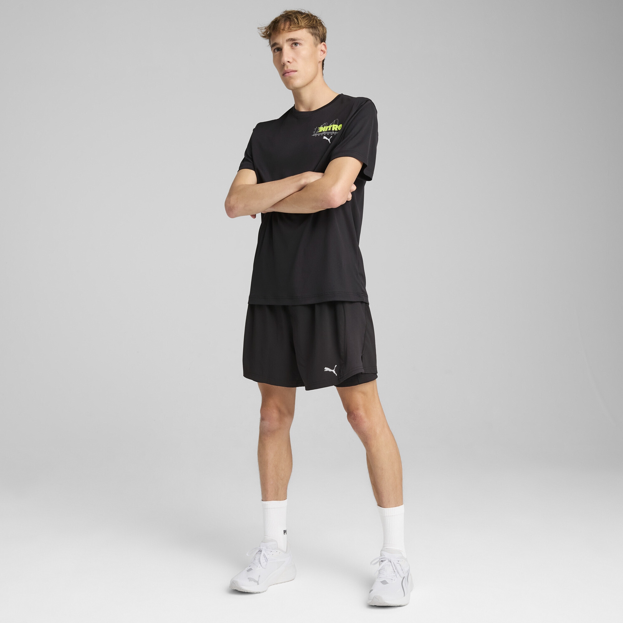 PUMA Laufshirt »NITRO™ Lauf-T-Shirt mit Grafik Herren«