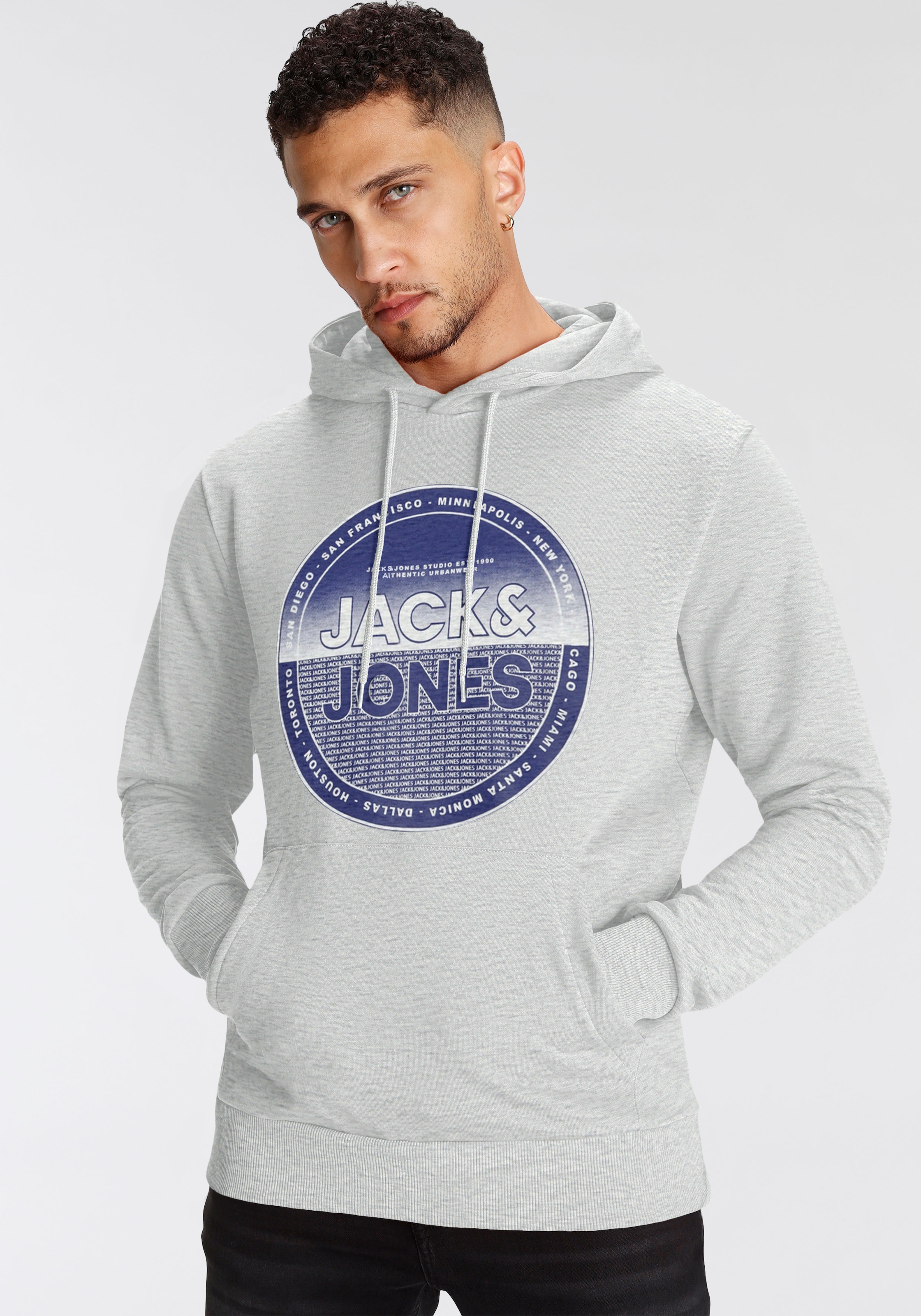 Jack & Jones Kapuzensweatshirt "JJLOYD SWEAT HOOD" günstig online kaufen