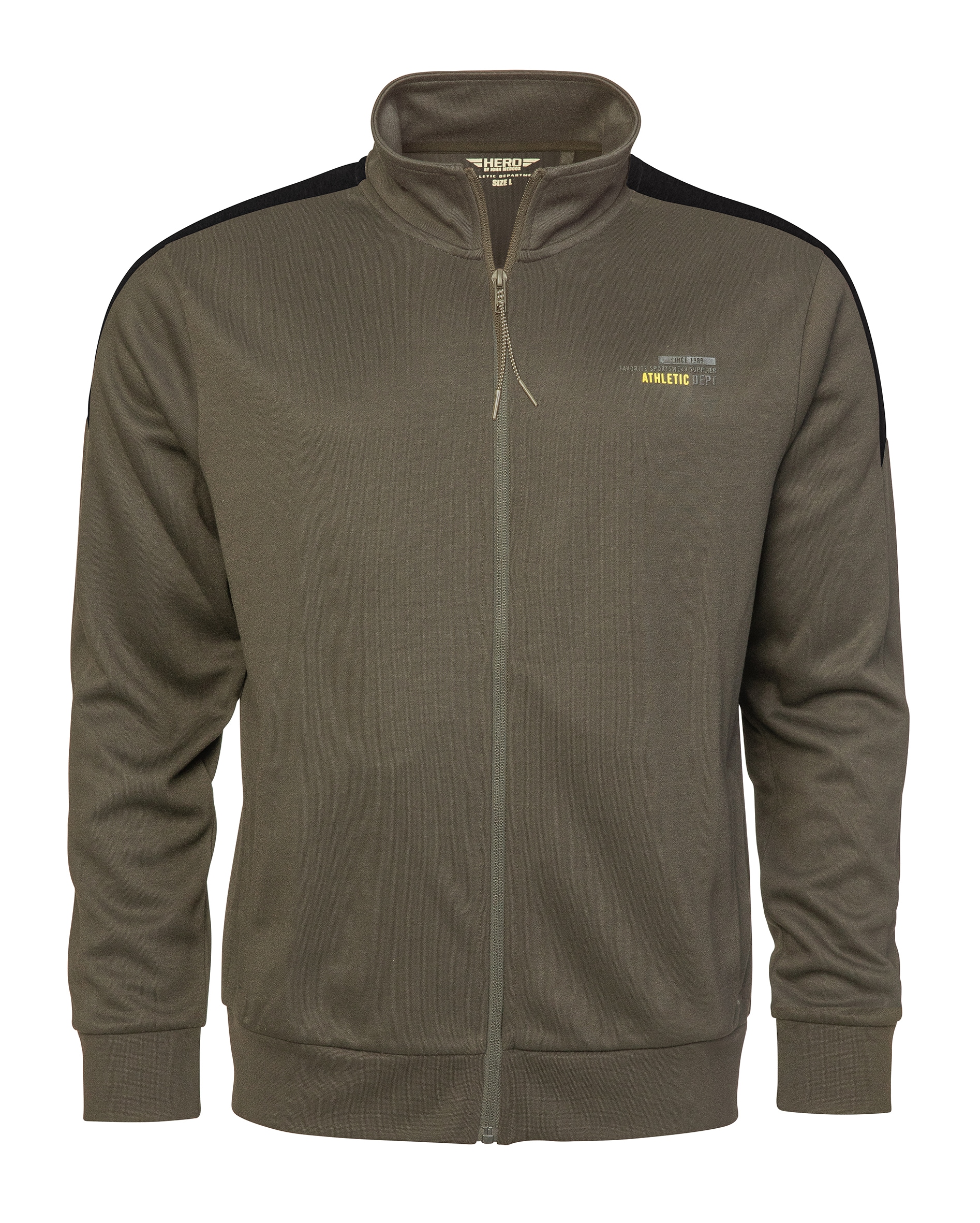 HERO by John Medoox "SPENCER Sweatjacke Regular Fit Jeans" Soft Sweat Regularfit Casual Sweat für Herren