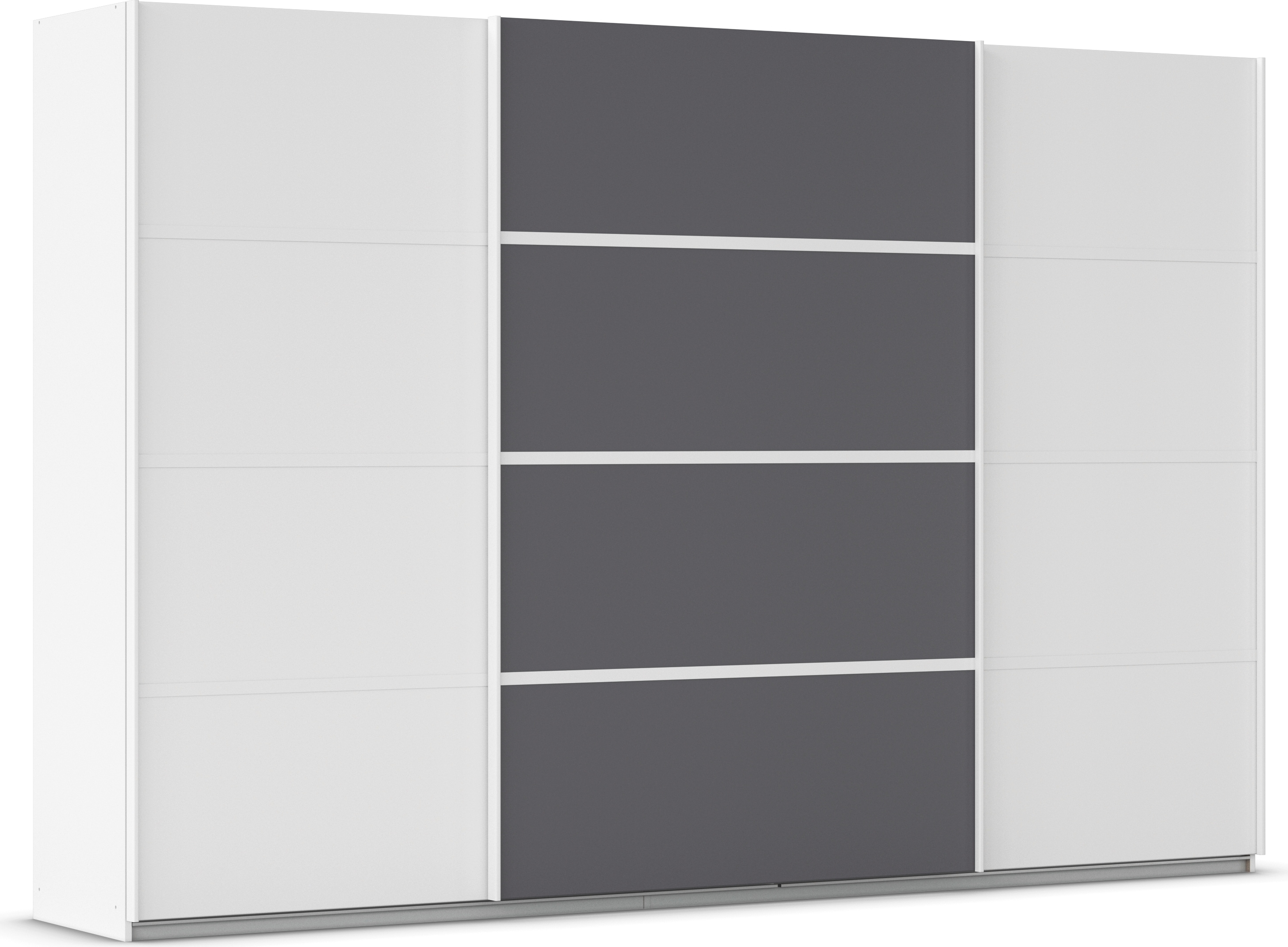 OTTO home Kleiderschrank "Mehrzweckschrank Aktenschrank Möbel Mietswohnung Schlafzimmer AVOLA" 3 verschiedene Ausstattungen BASIC/CLASSIC/PREMIUM (inkl. SOFT-CLOSE), mit eleganten Zierleisten in Chrom, Schwarz oder Weiß MADE IN GERMANY