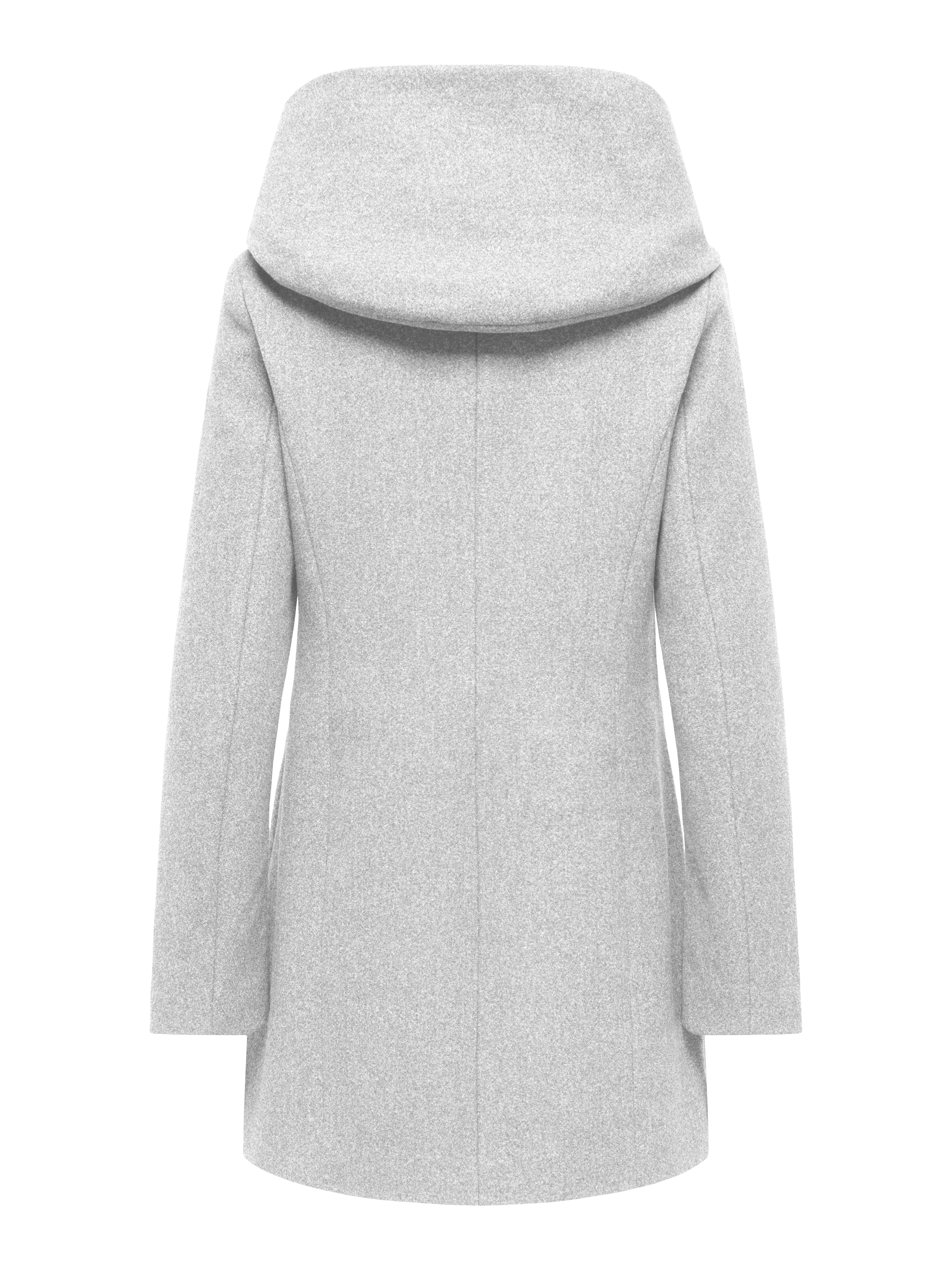 ONLY Langjacke "ONLBLAKE HOOD COAT CC OTW" mit Kapuze Kunstfaser, Eingrifftaschen