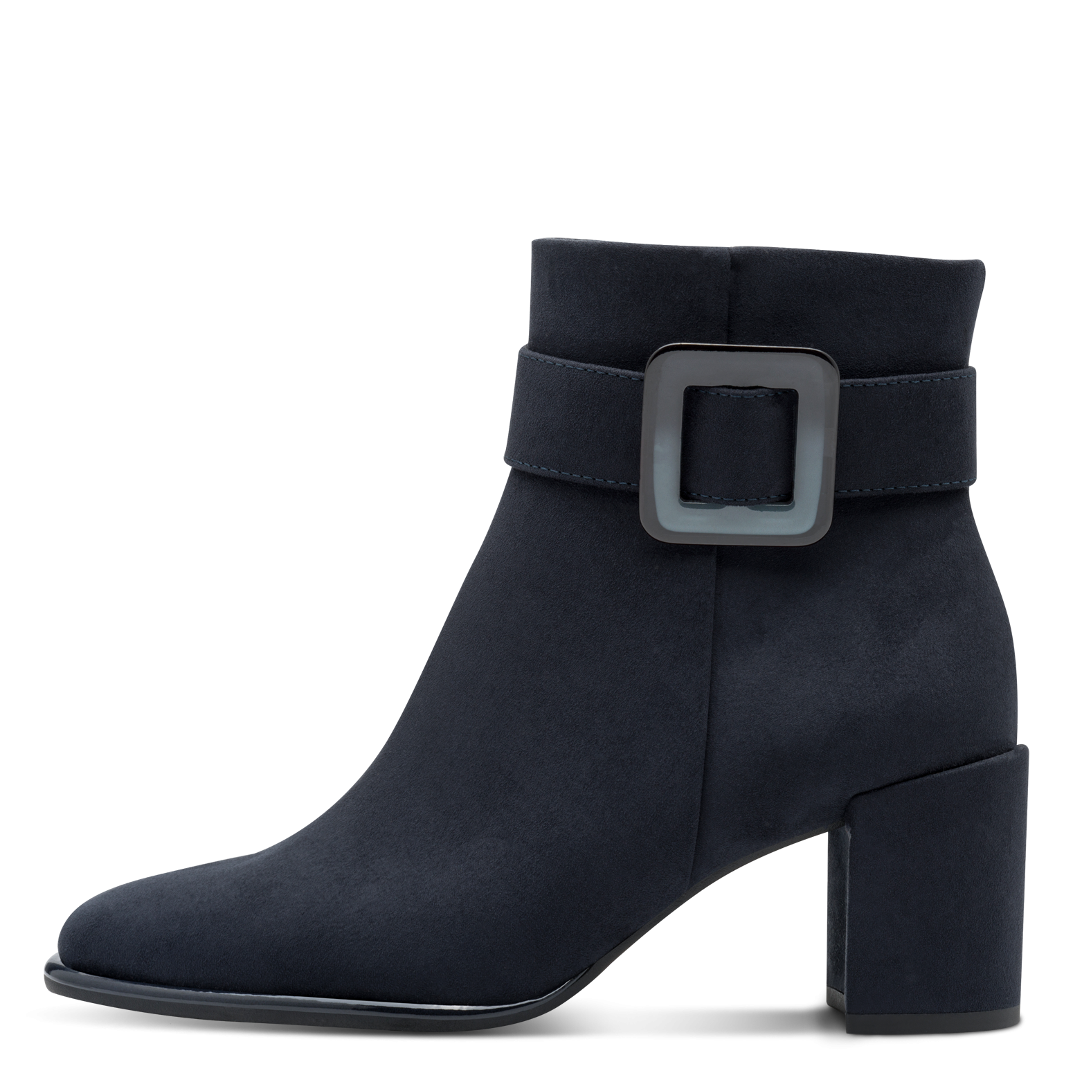 MARCO TOZZI Stiefelette, Blockabsatz, Ankleboots mit modischer Zierschnalle