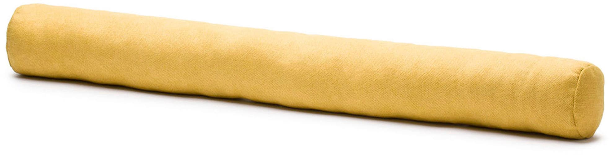 Bodenkissen GÖZZE, B:10cm L:90cm, gelb, Polyester, Dekokissen_Sitzkissen_Kissenhüllen, "Darco"