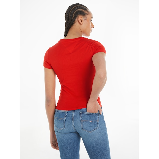 Tommy Jeans Curve T-Shirt »TJW SLIM LINEAR TEE SS EXT« online bestellen |  BAUR