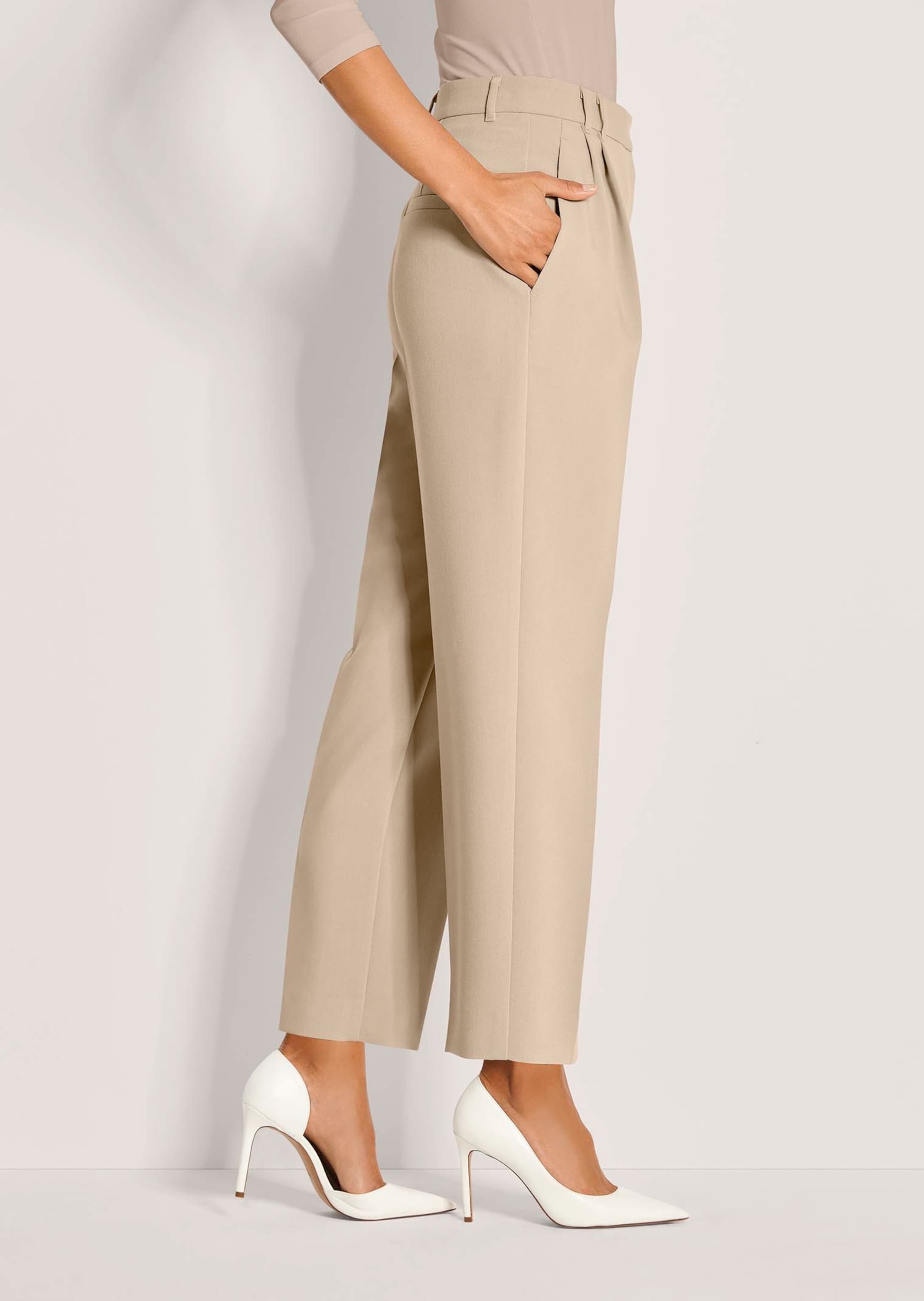 MADELEINE Bundfaltenhose »Chinohose Bundfaltenhose mit Stretch-Komfort«