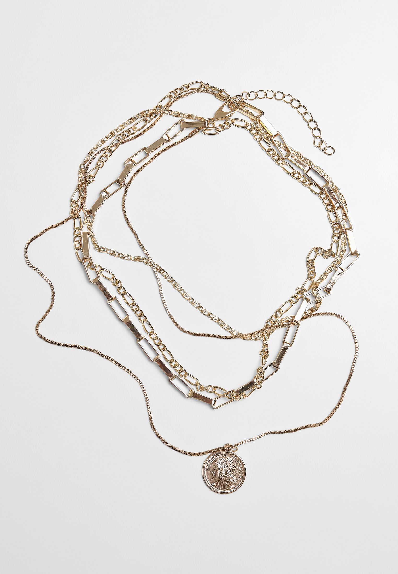 Necklace« CLASSICS Kette | Layering mit »Accessories Coin BAUR URBAN kaufen für Anhänger