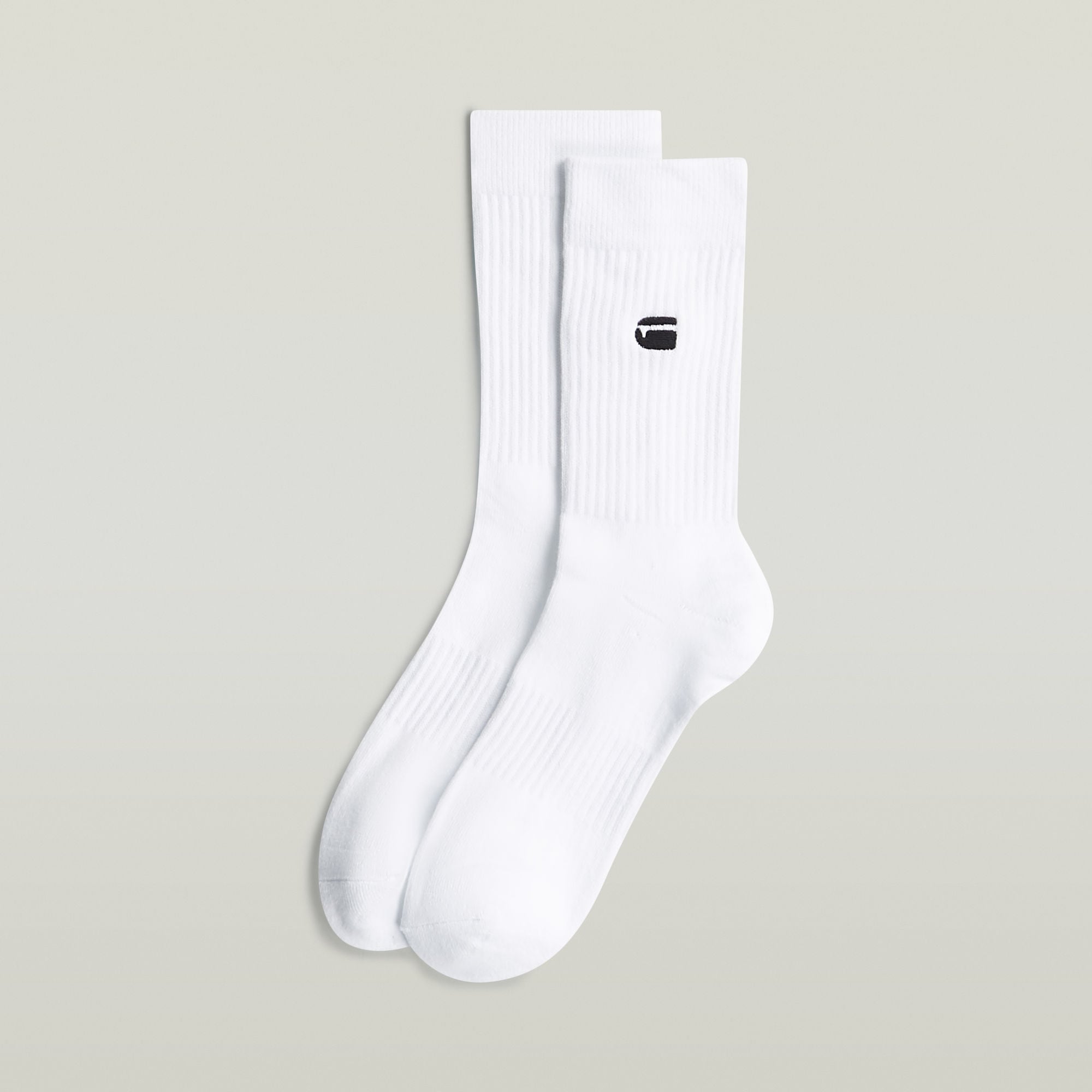 G-STAR Socken »CLAY, 3 PACK SPORTS SOCKS« Packung, 3 Paar tlg. unifarben, mit Labelstickerei