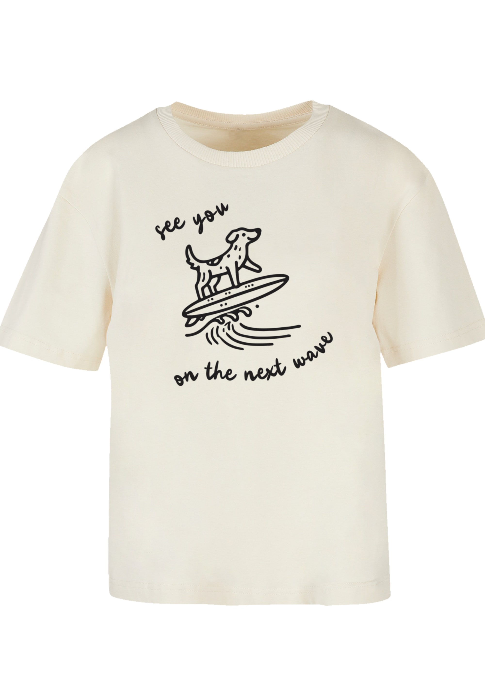 F4NT4STIC T-Shirt »See You On The Next Wave«, Premium Qualität