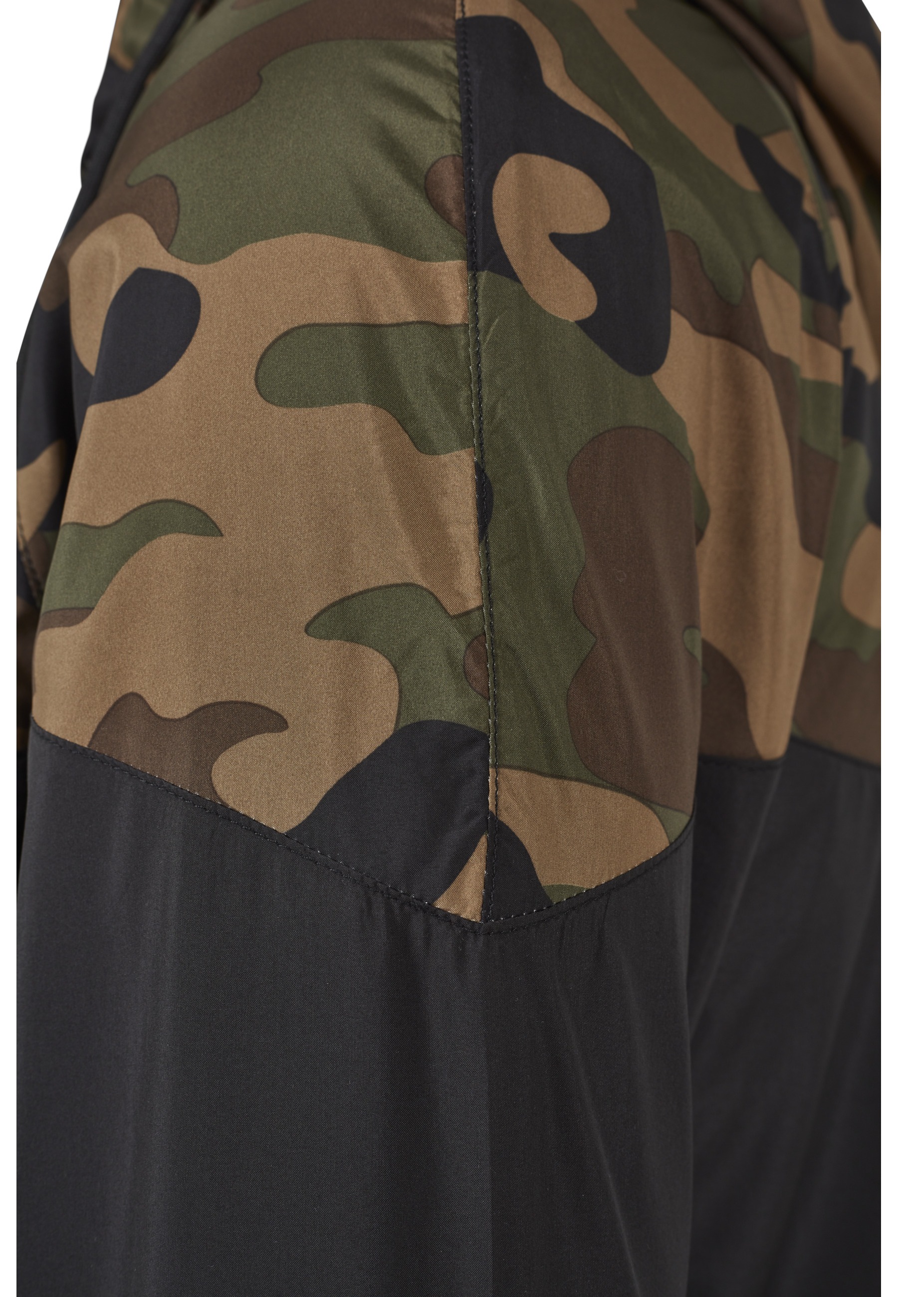 URBAN CLASSICS Anorak »Urban Classics Herren Pattern Arrow Windrunner« 1 Stk. tlg. mit Kapuze