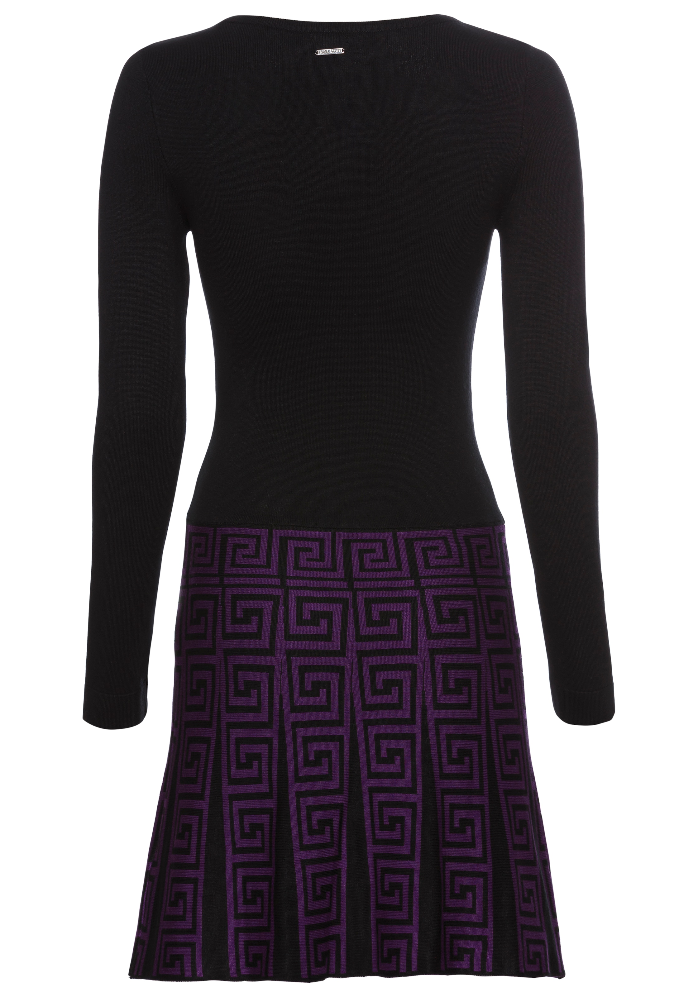 Laura Scott Strickkleid, mit edlen Zierknöpfen