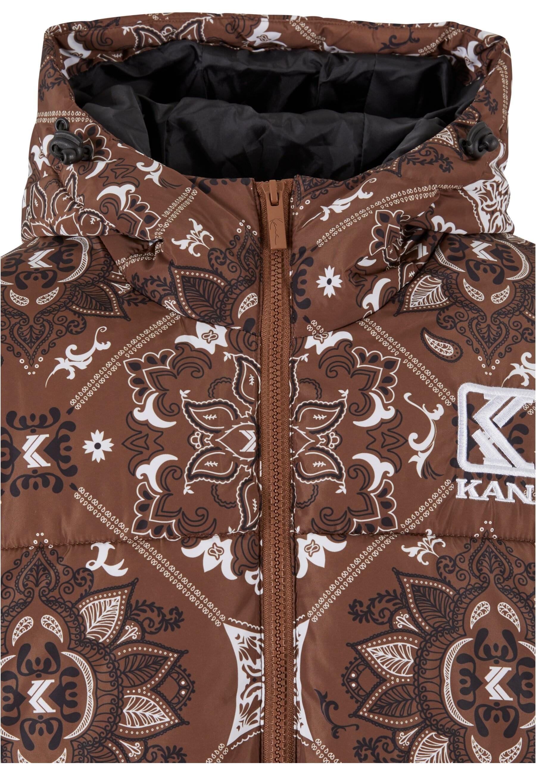 Karl Kani Winterjacke »Karl Kani Herren KM233-037-2 KK OG Paisley Puffer Jacket«, (1 St.), mit Kapuze