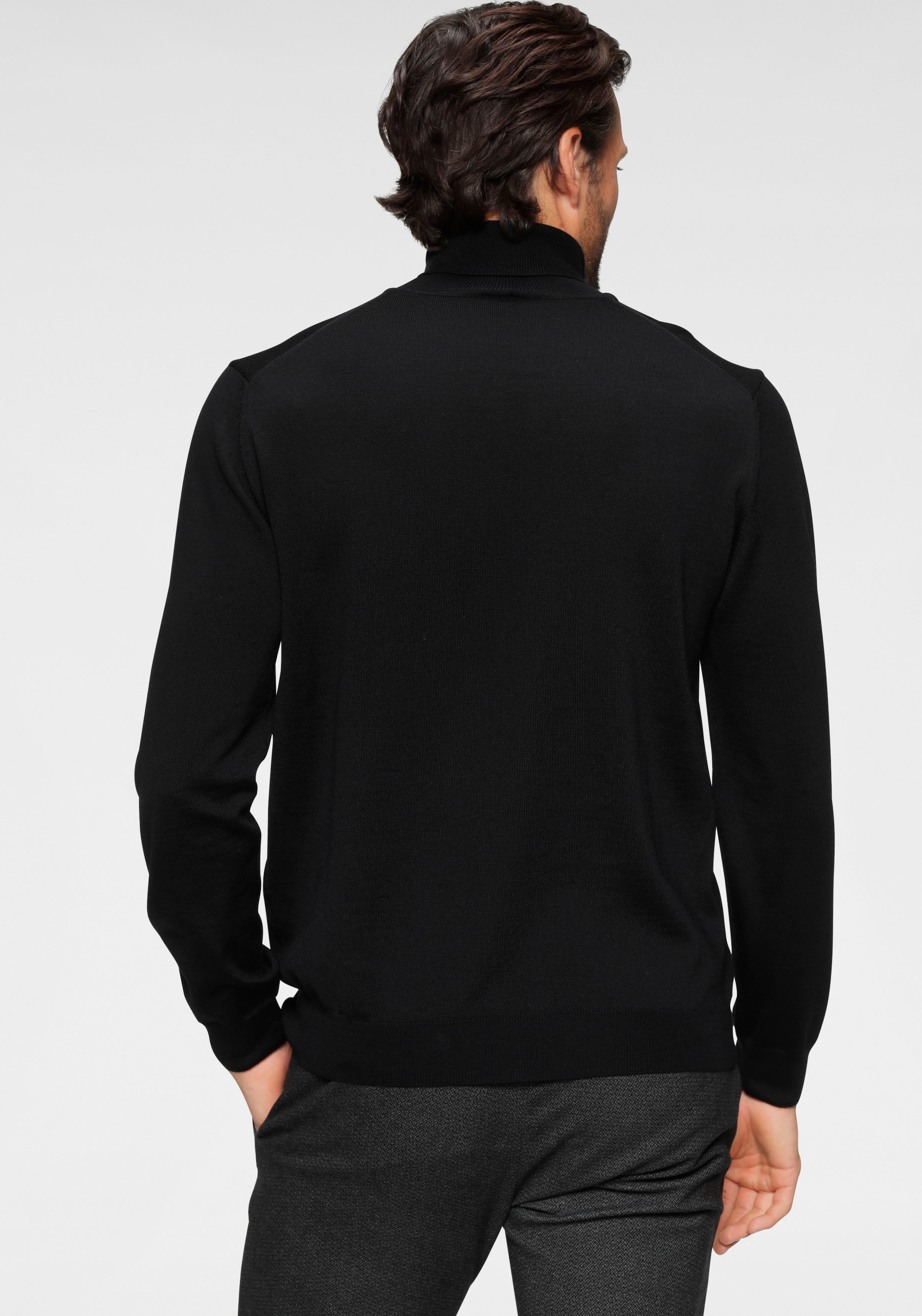 OLYMP Rollkragenpullover OLYMP Strick Casual Strick Business günstig online kaufen