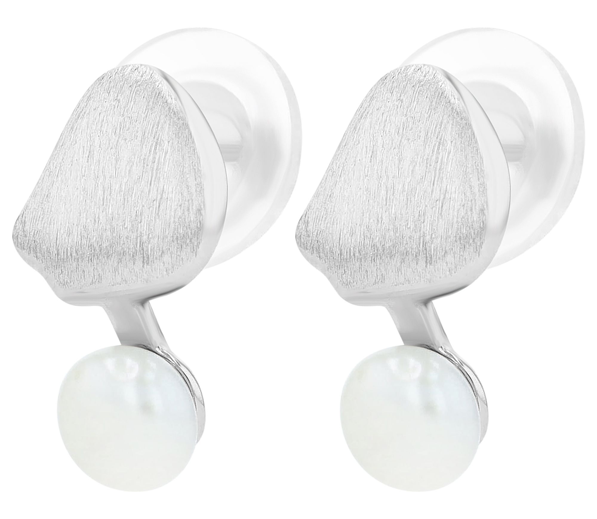 Adelia´s Paar Ohrhänger "Ohrringe – Ohrstecker aus 925 Silber mit Süßwasserperle" Ein kleines Geschenk mit großer Wirkung