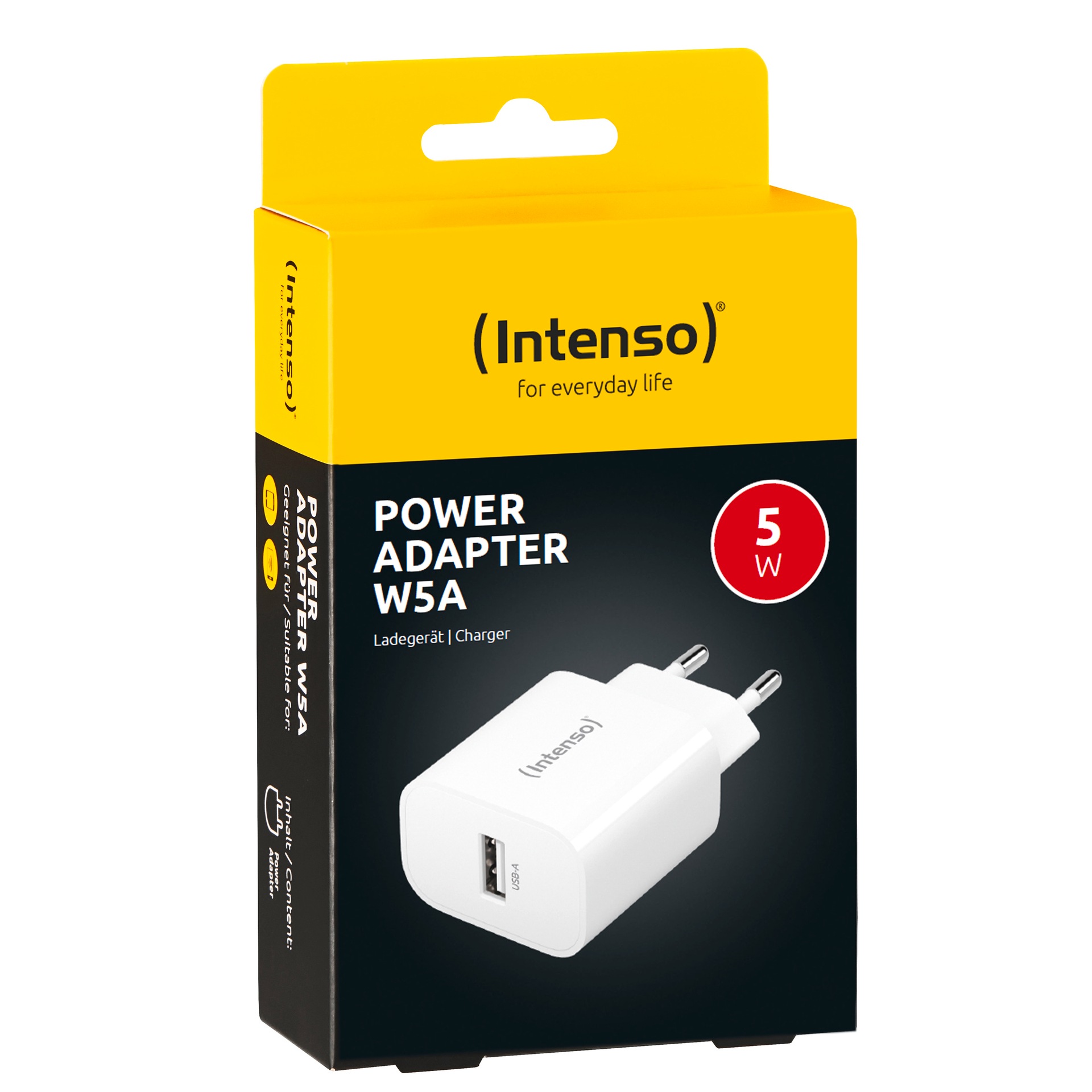 Intenso USB-Ladegerät »Power Adapter W5A, 5W USB-A«