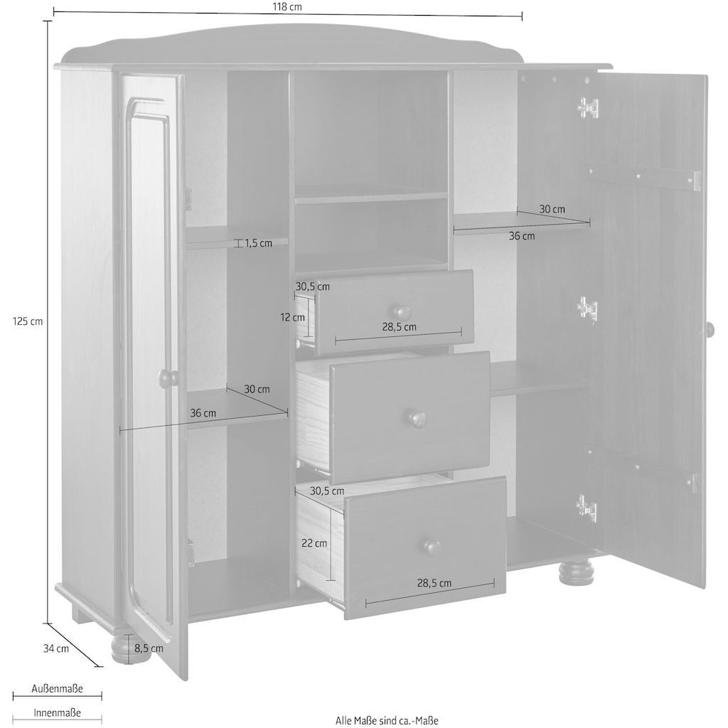 Home affaire Highboard »Mette«