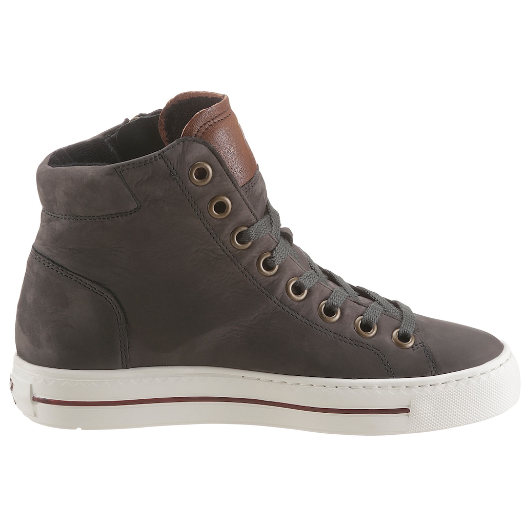 Paul Green Sneaker, Schnürboots, High Top Sneaker, Plateausohle, mit Reißverschluss