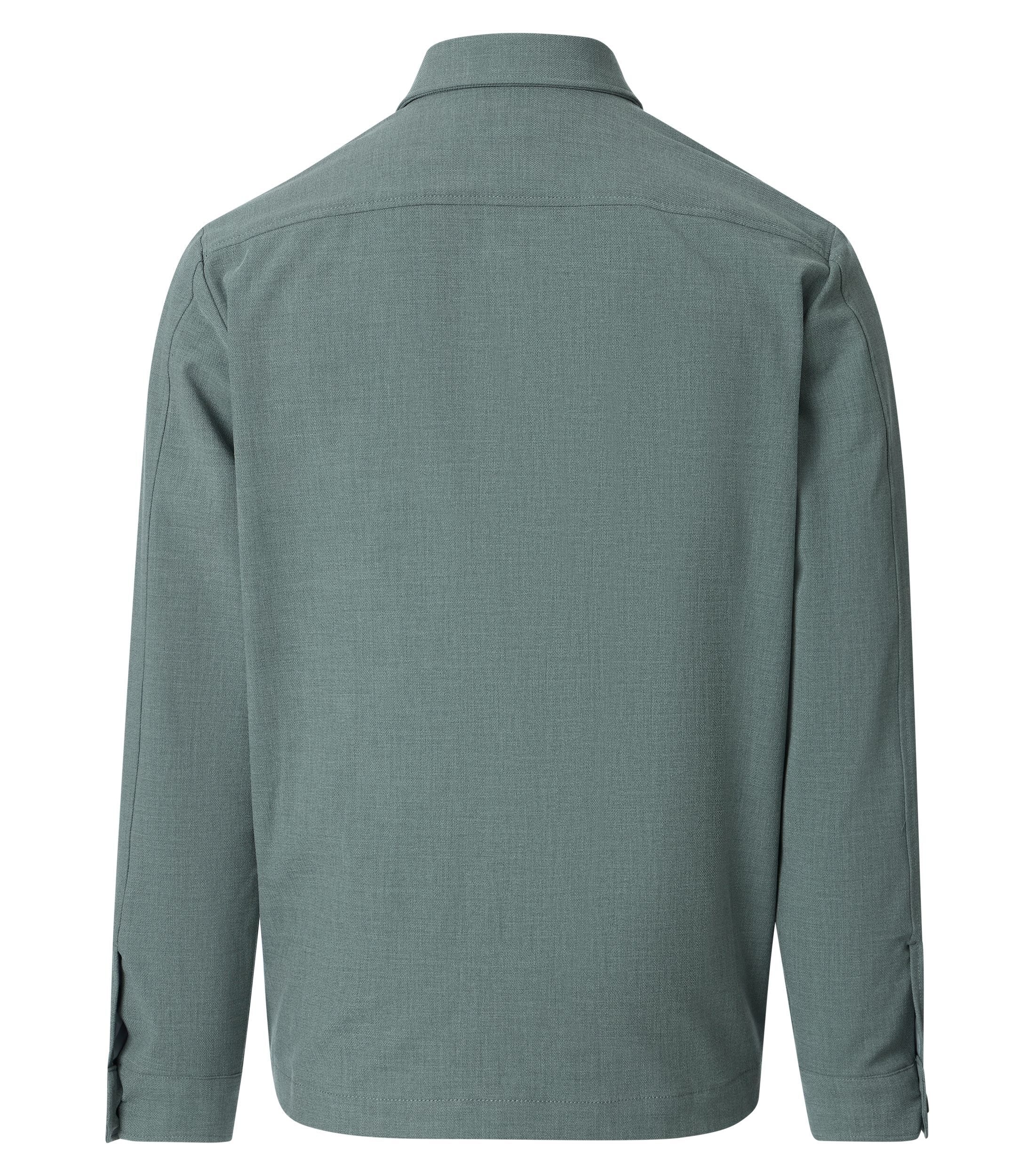 VENTI Langarmhemd »VENTI Hemdjacke uni«