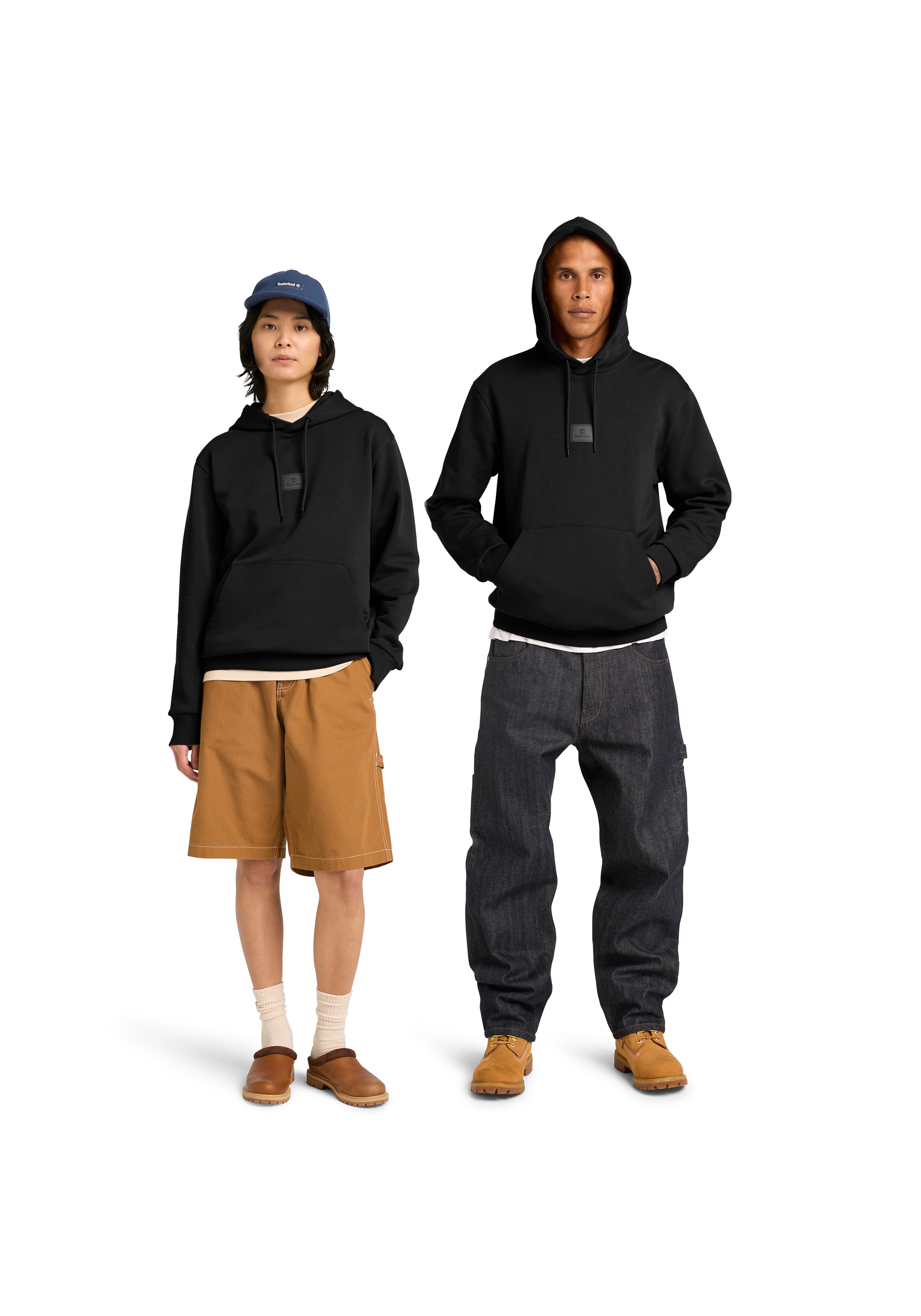 Timberland - Silicon Badge Hoodie in Schwarz, Schwarz, Größe: XXL 3